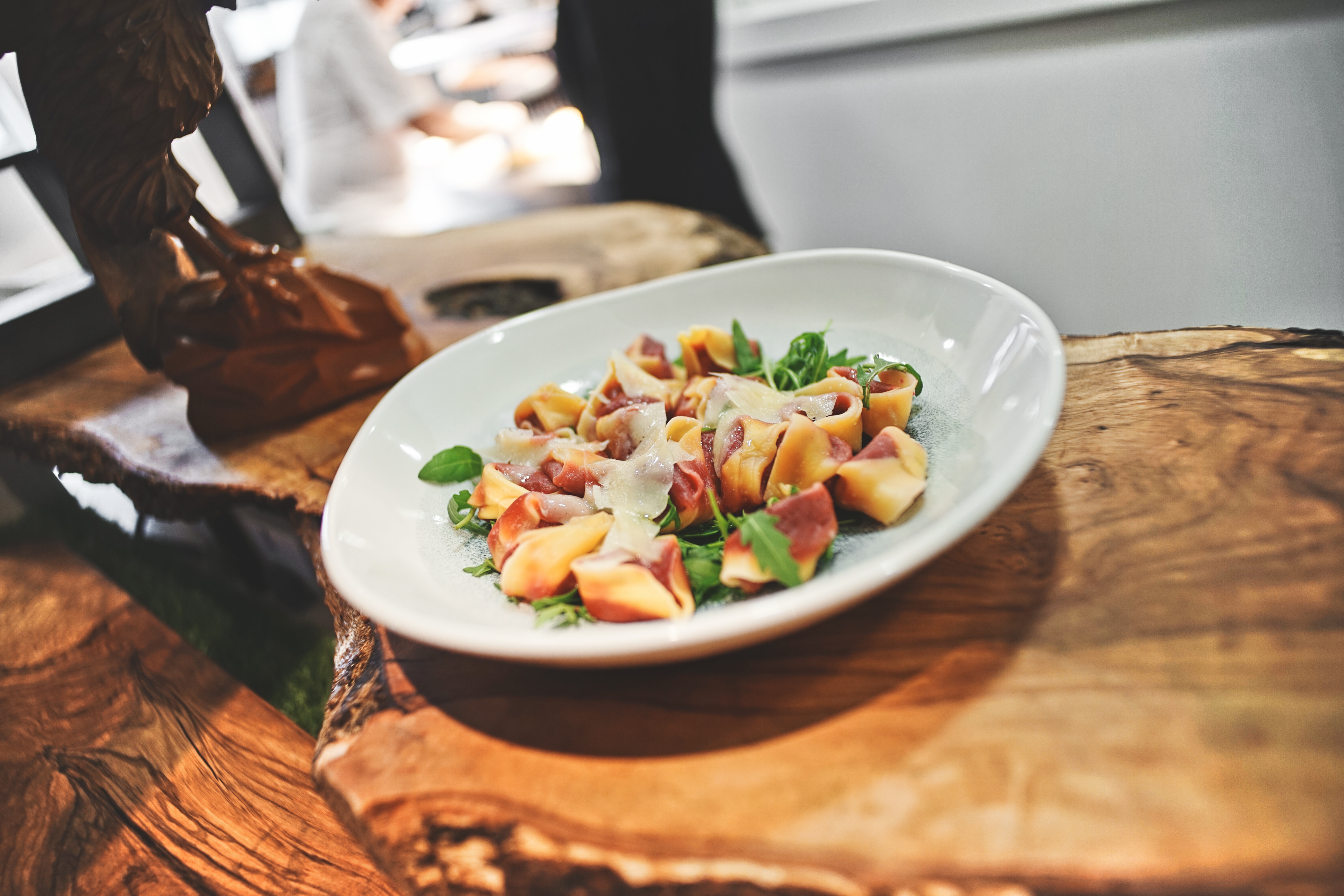 Elegant pasta dish at Selhurst Park, perfect for upscale dining events.