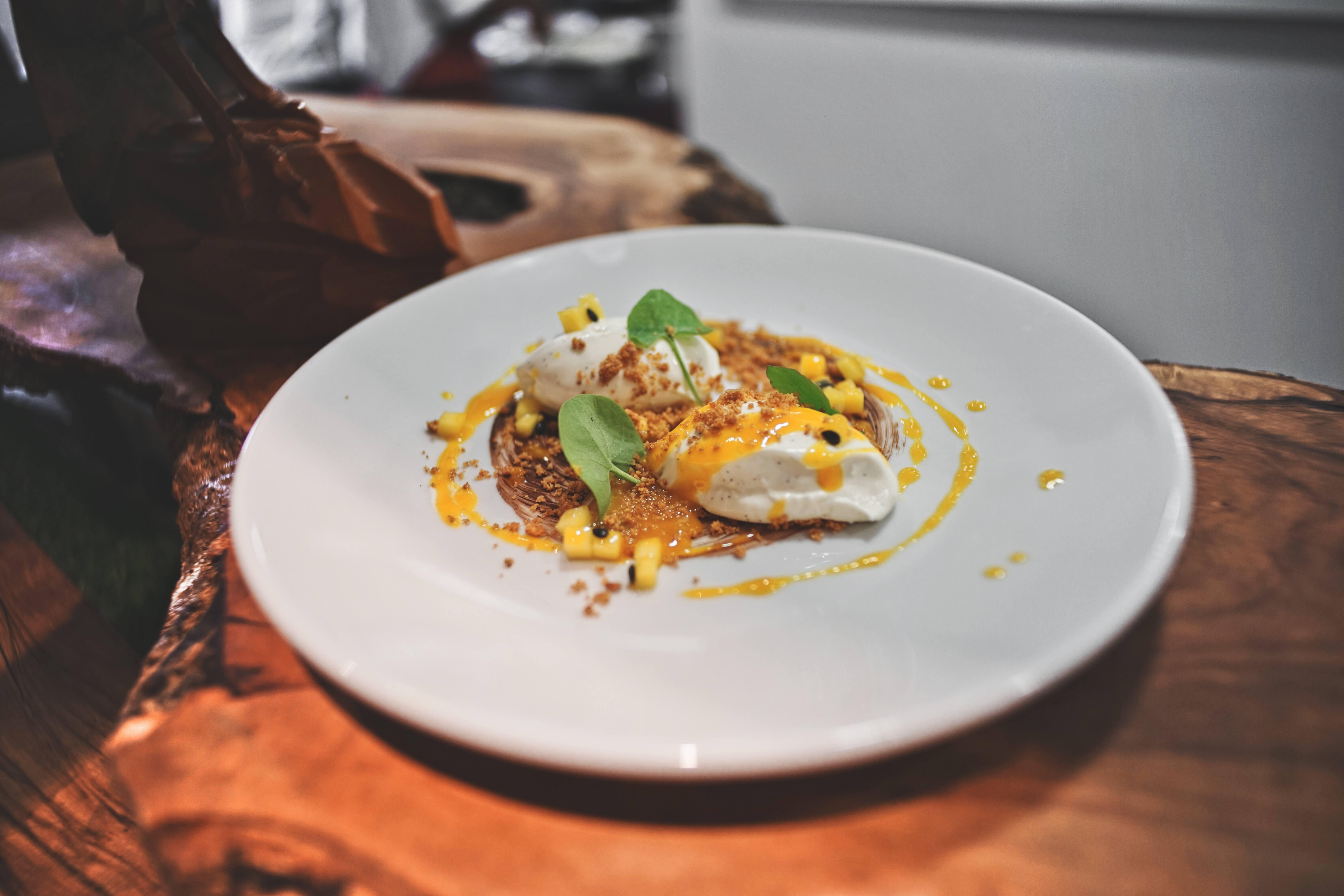 Elegant dessert at Selhurst Park for upscale events and meetings.