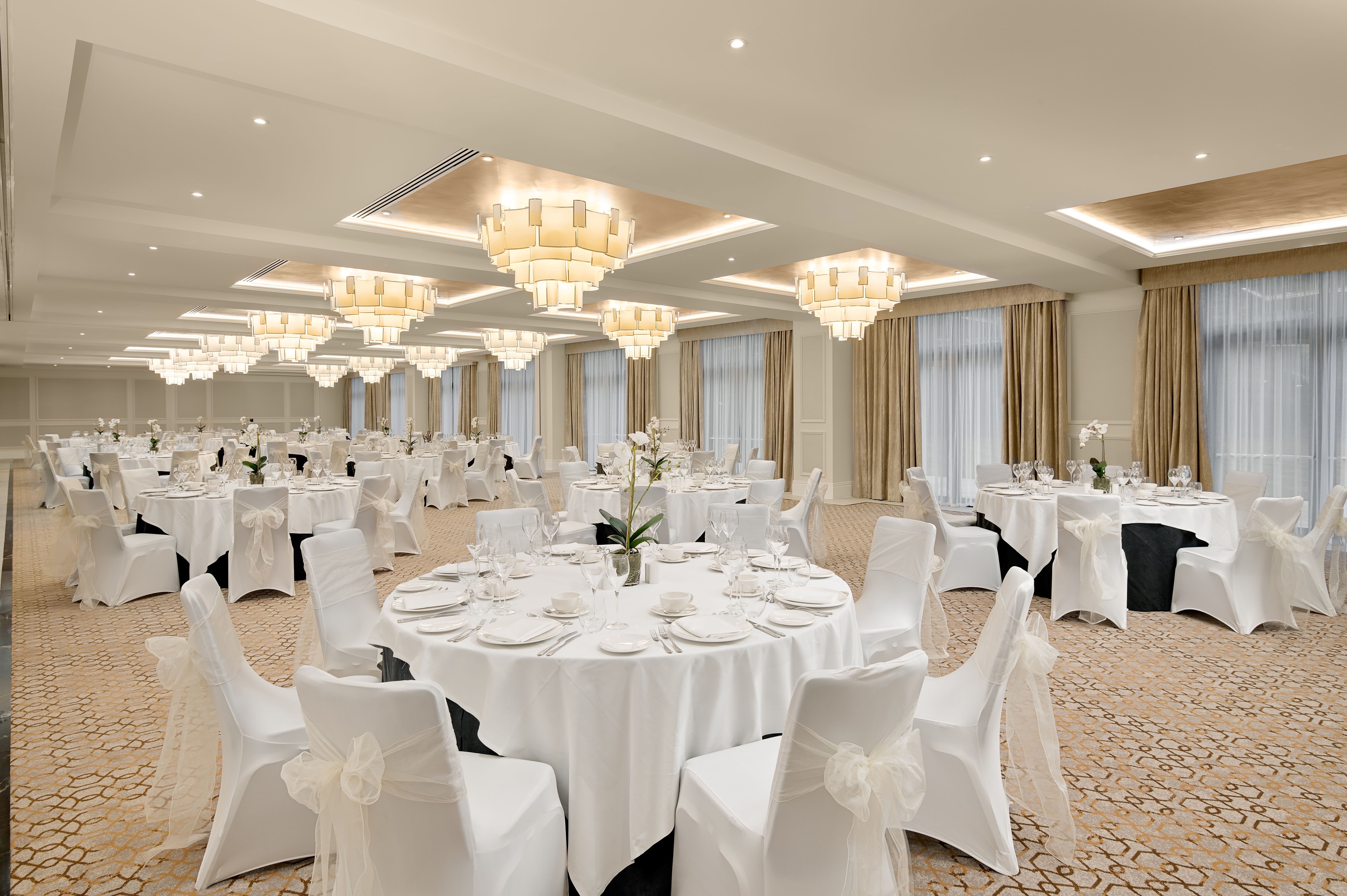 Monarch Suite at Fairmont Windsor Park, elegant event space for weddings and corporate events.