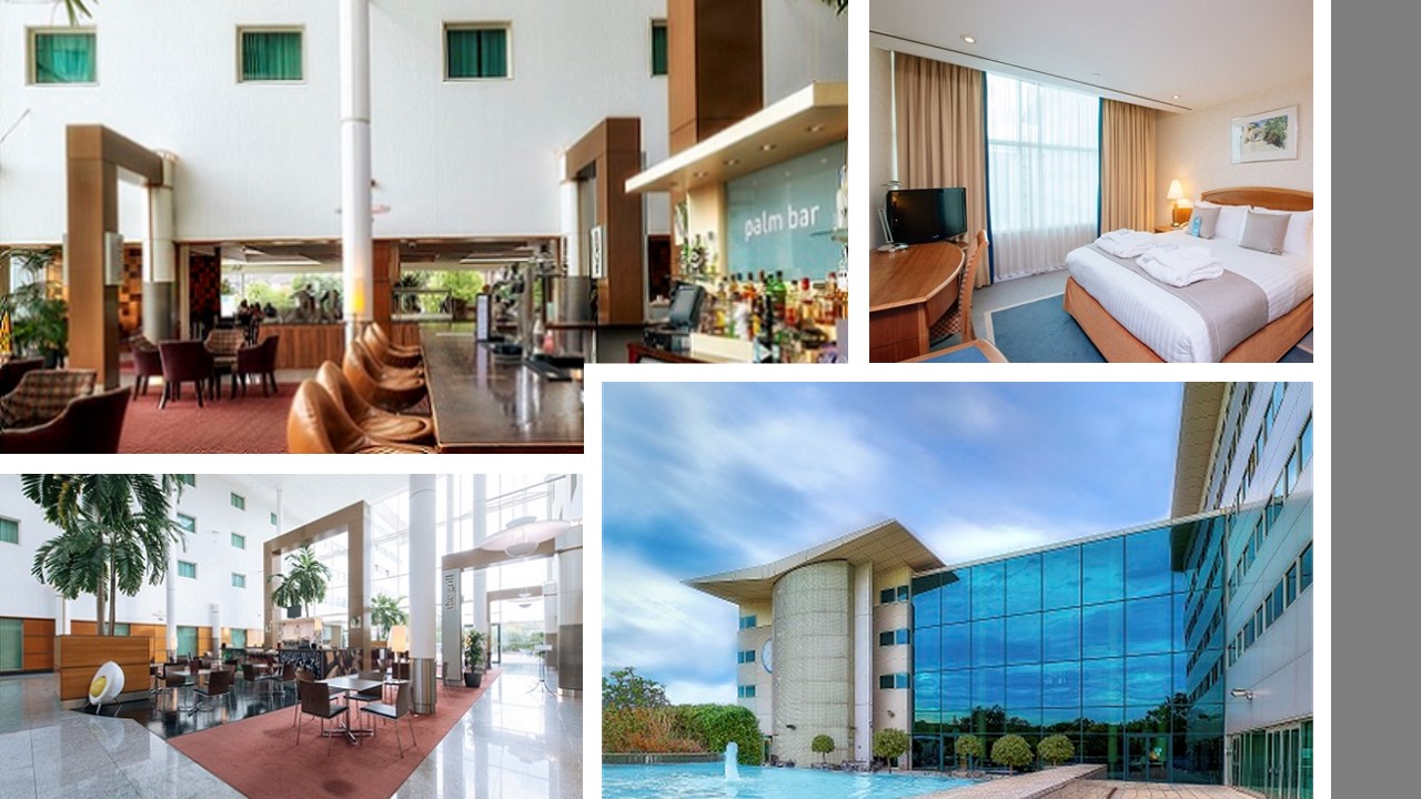 Modern hotel venue Longley Suite 1, ideal for meetings and events in Crawley.