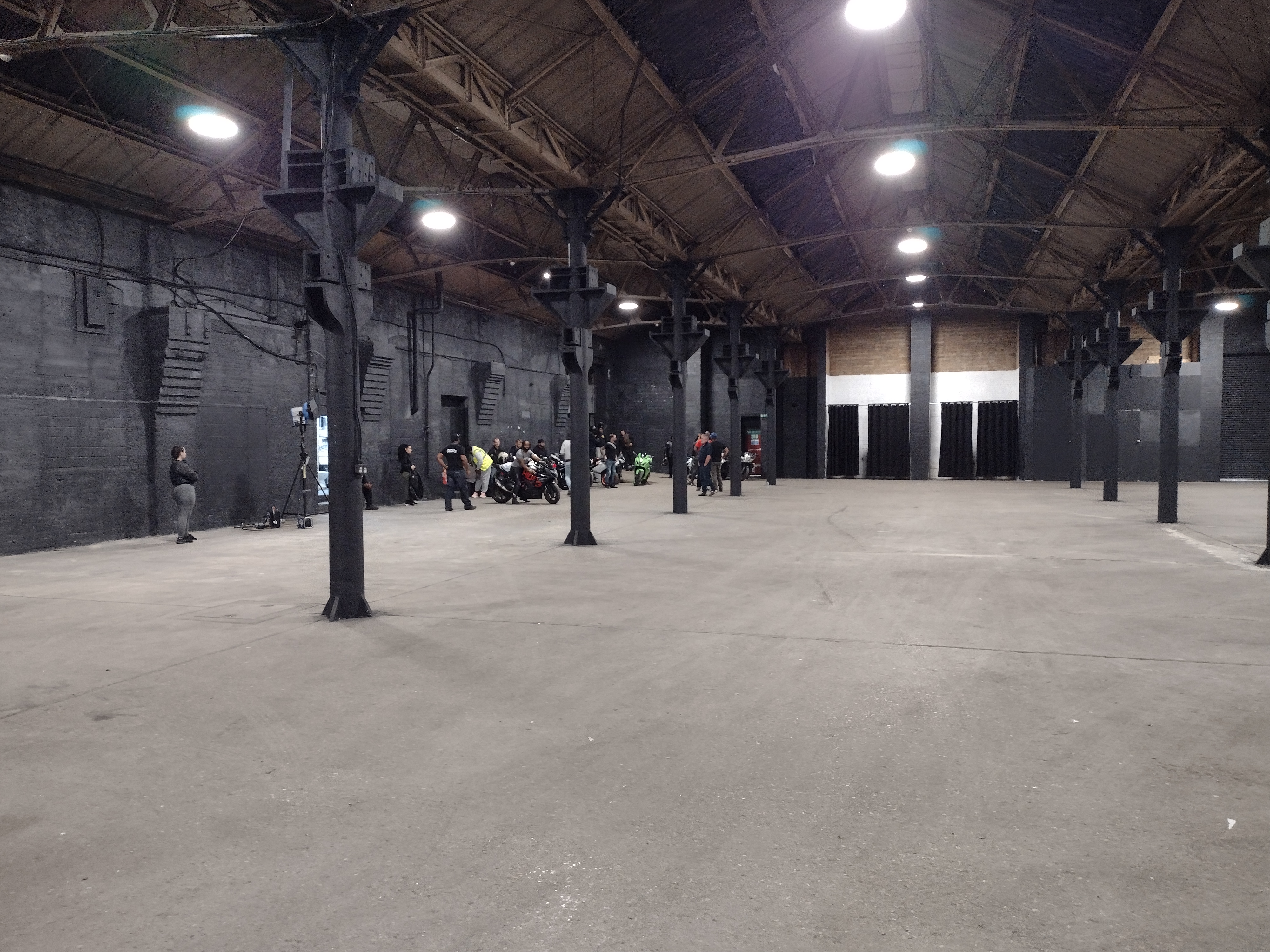 Erith Stage at East End Studios: spacious industrial venue for conferences and workshops.