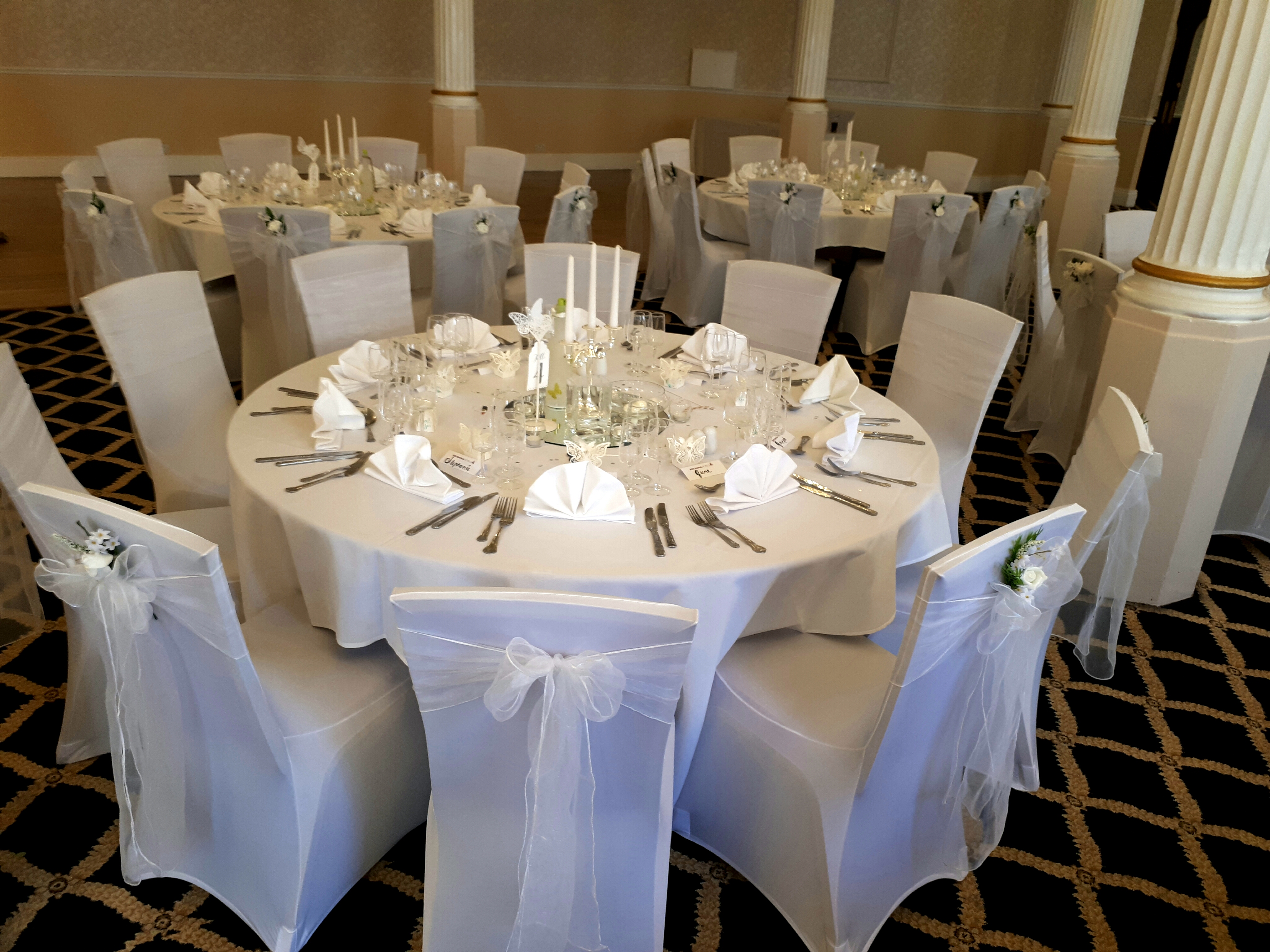 Elegant banquet room in Britannia Hotel Manchester, perfect for weddings and corporate events.