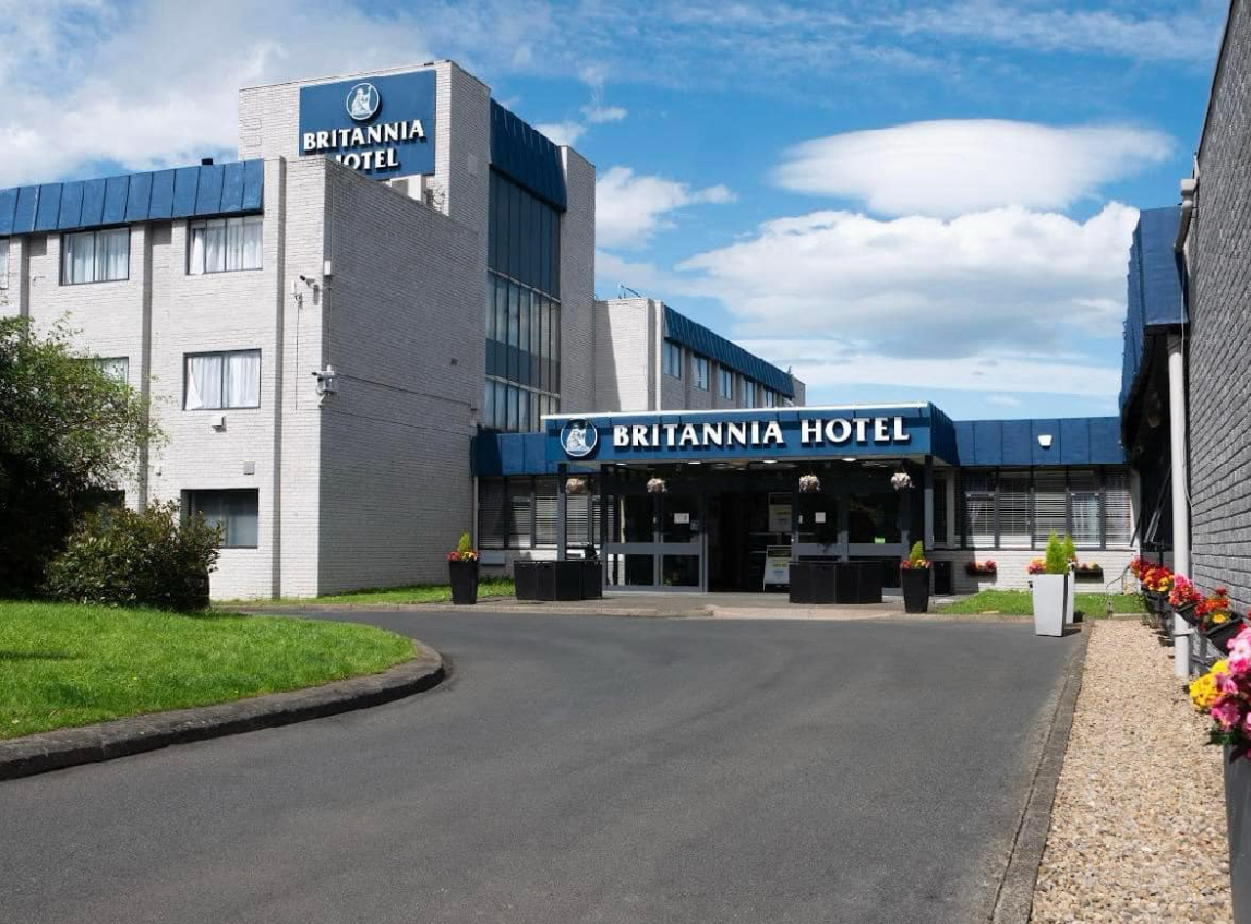 Wansbeck Suite at Britannia Hotel Newcastle Airport, modern design for events and meetings.