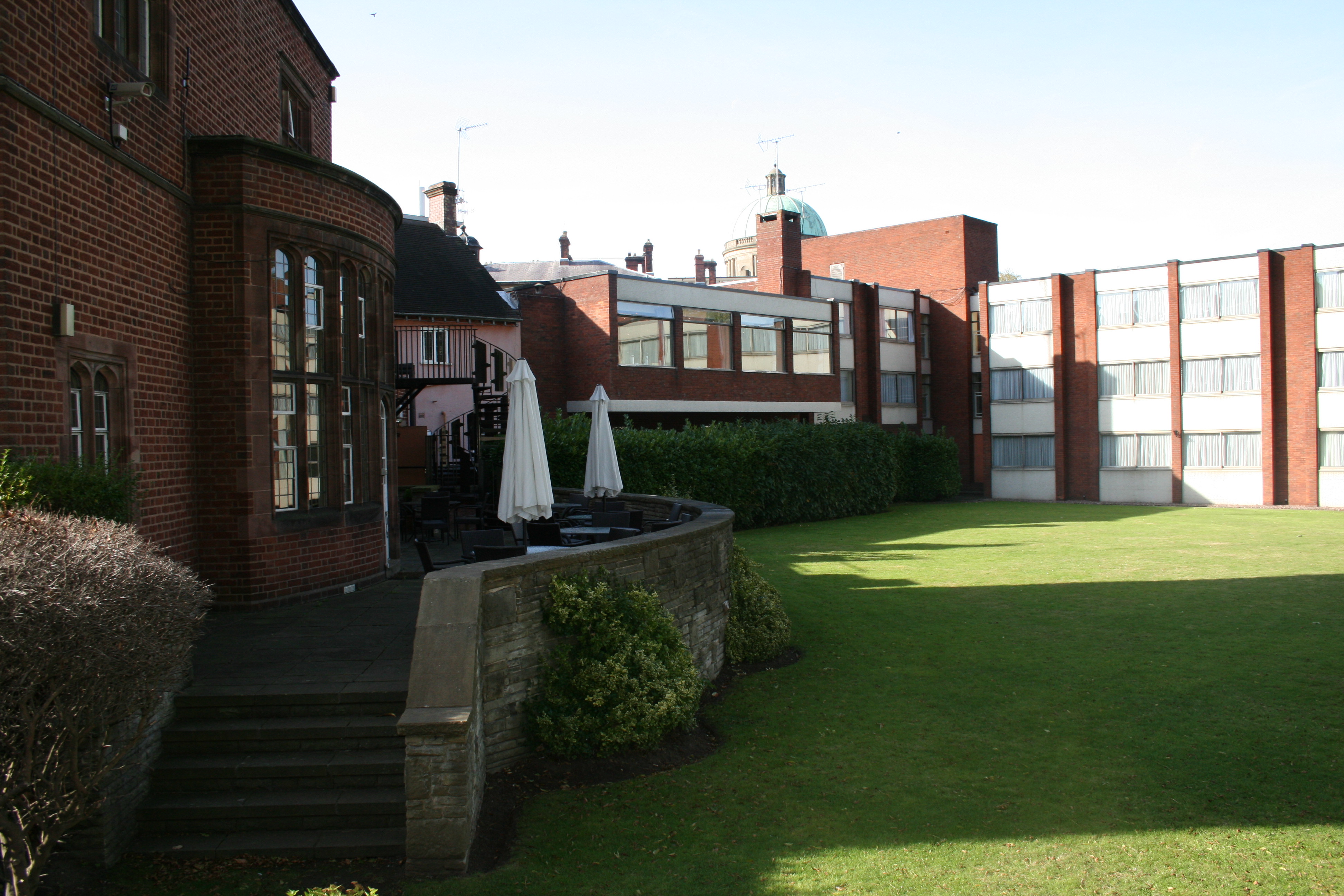 Terrace Room at Best Western Plough and Harrow Hotel, ideal for weddings and conferences.