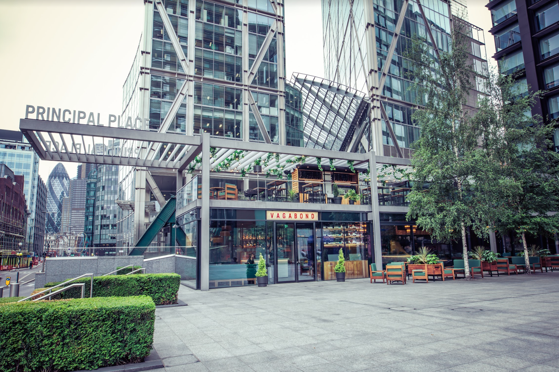 Modern venue at Vagabond Shoreditch, ideal for corporate events and meetings.