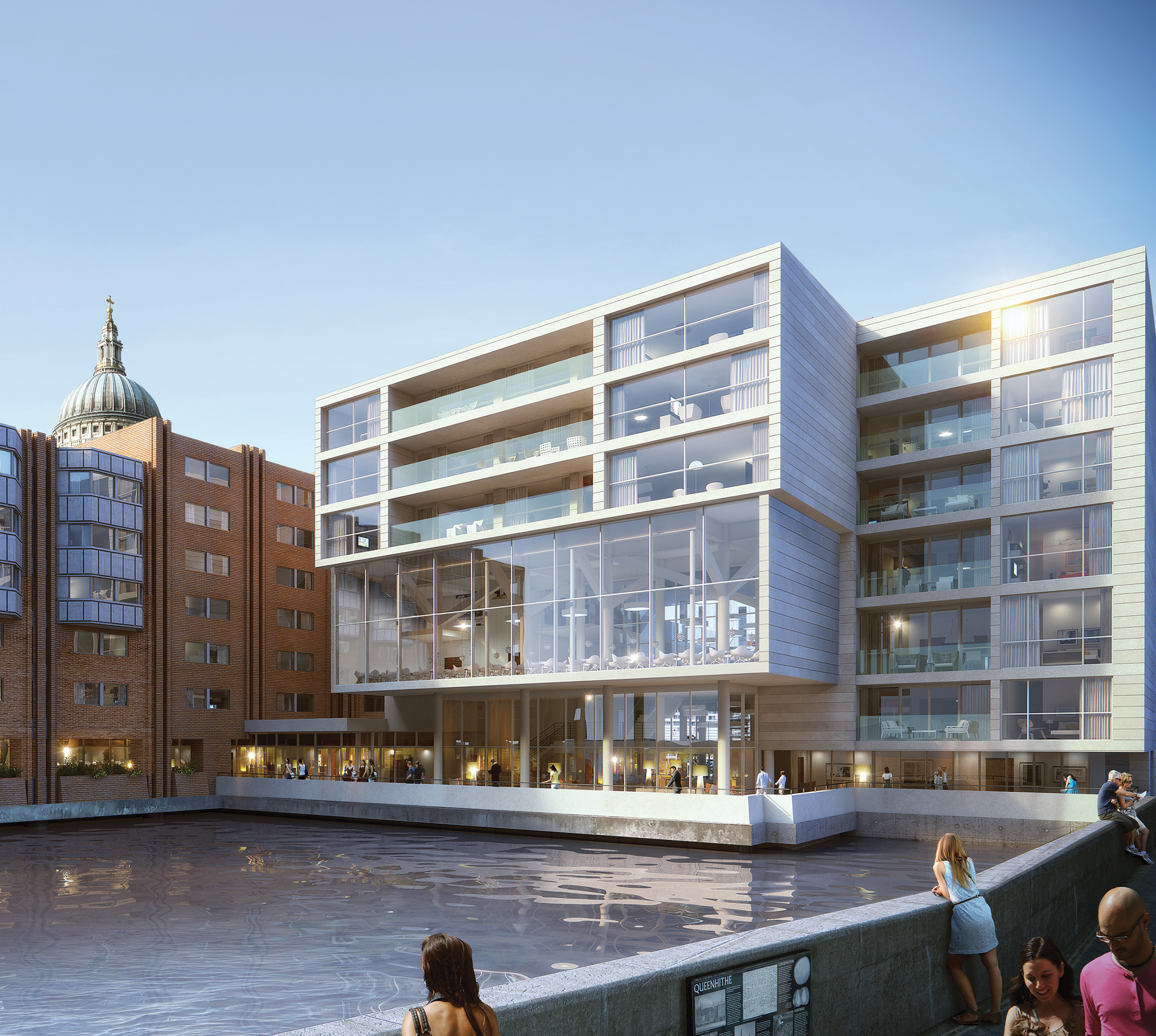 Westin Ballroom, modern venue with large windows, ideal for corporate events and meetings.