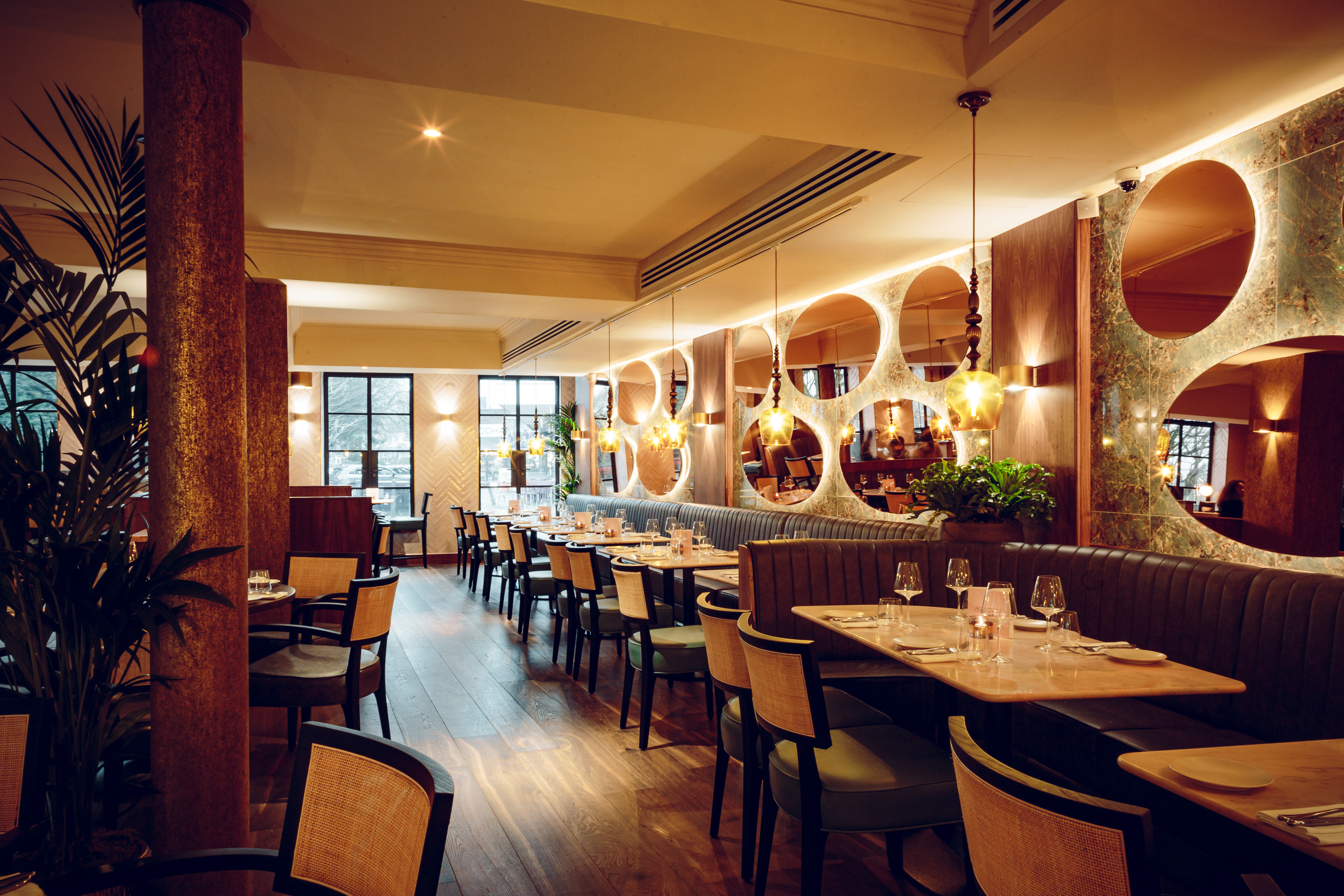 Stylish Main Restaurant in GupShup Hale, perfect for intimate meetings and events.