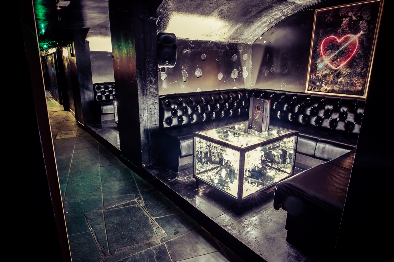 Stylish lounge at The Cocktail Club Mansion House for private events and networking.