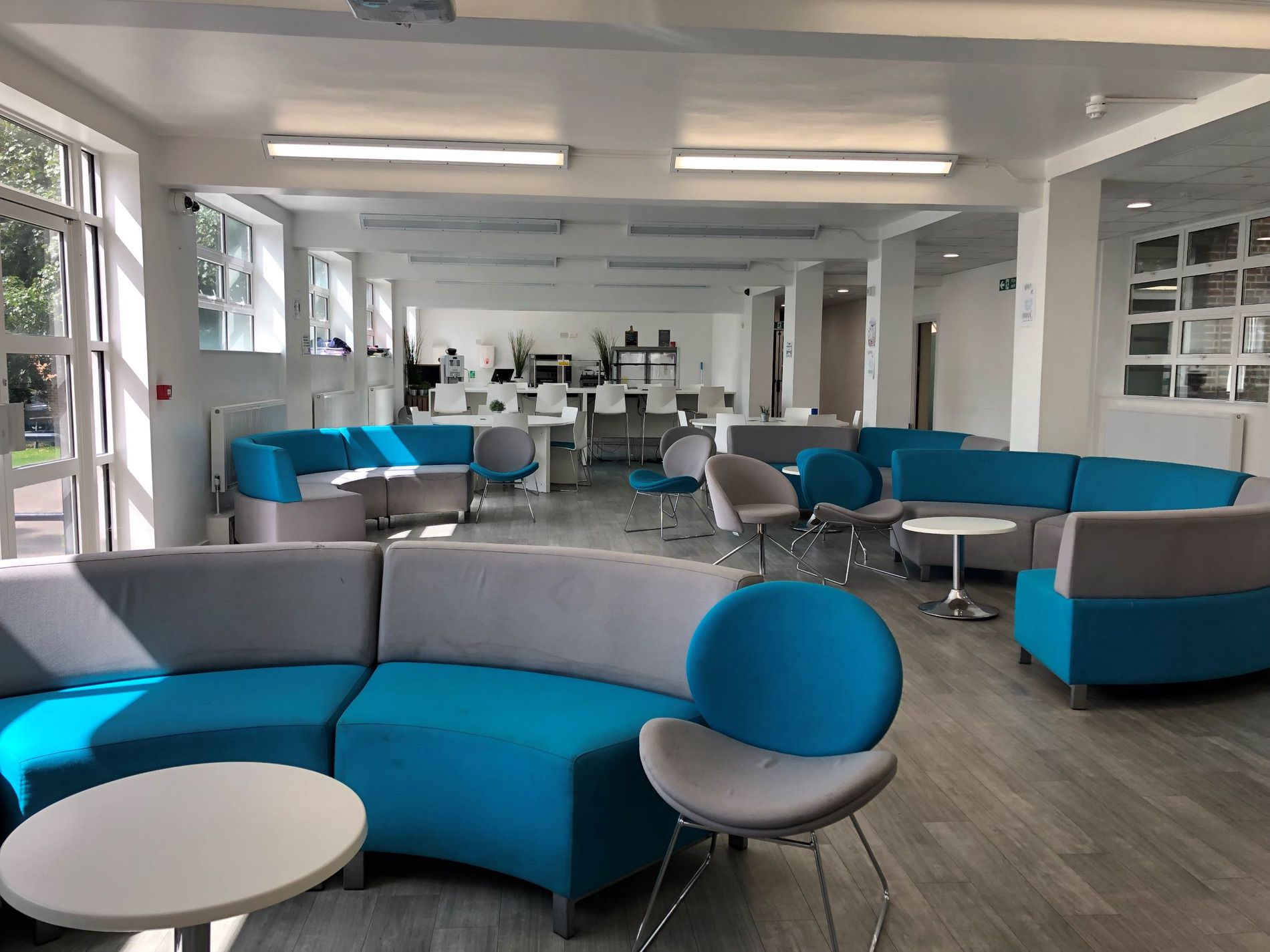 Modern meeting space at Copthall School, ideal for collaboration and networking events.
