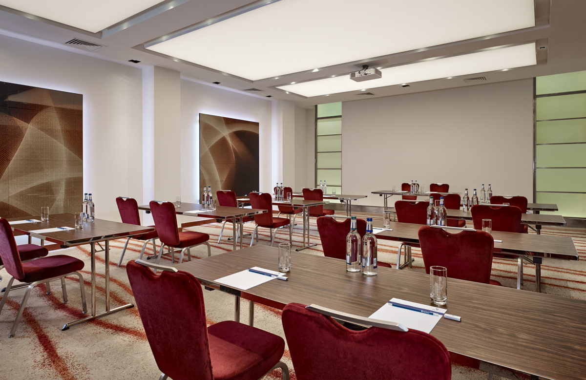 Edward Suite meeting room at Park Plaza Victoria, ideal for corporate workshops and events.