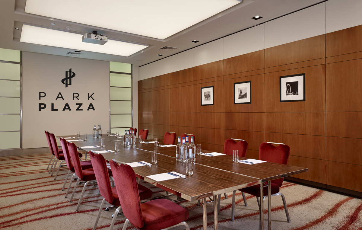 Edward Suite meeting room at Park Plaza Victoria, ideal for corporate events and workshops.