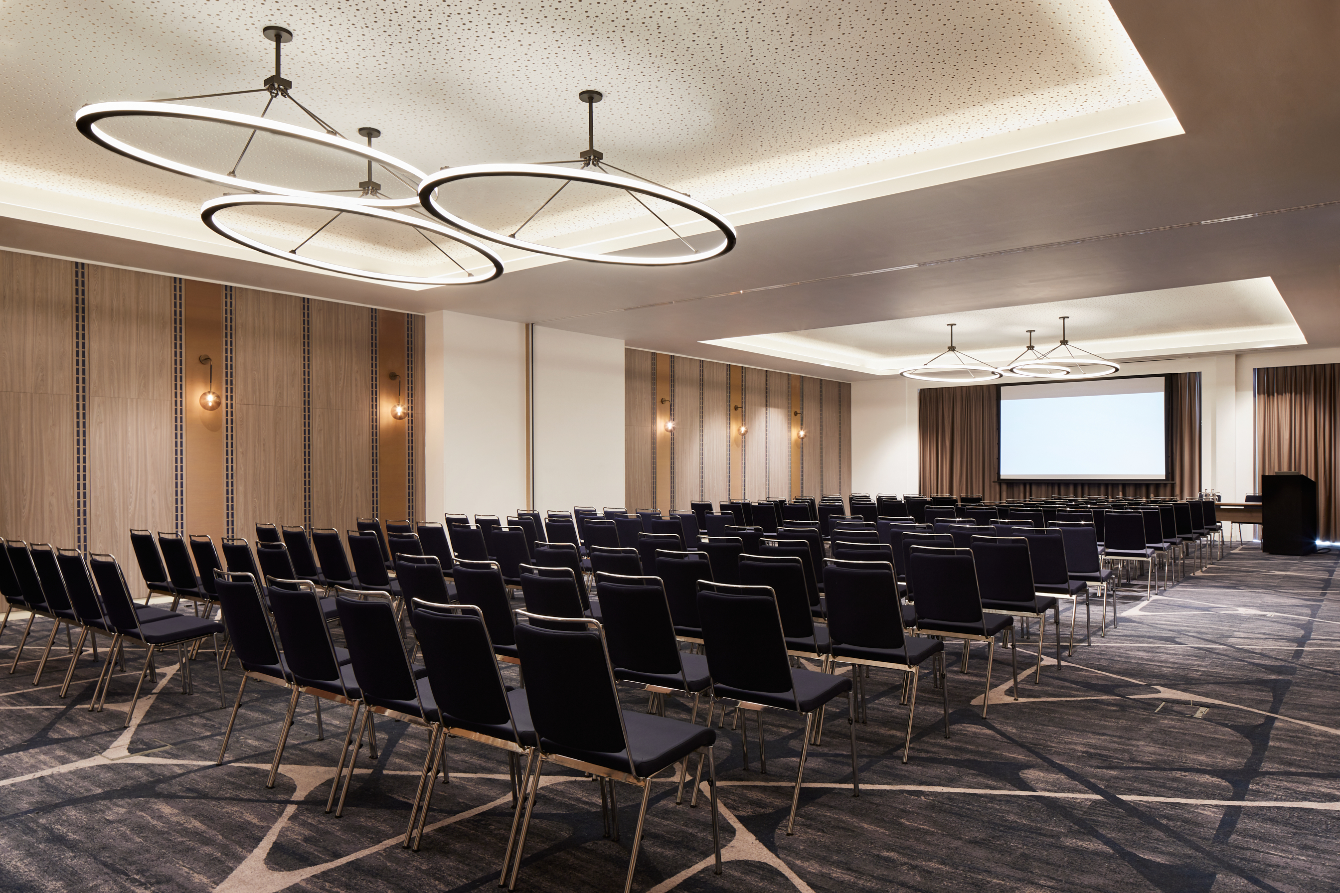 Rothwell Suite at Hyatt Regency Manchester, modern meeting space for conferences and seminars.