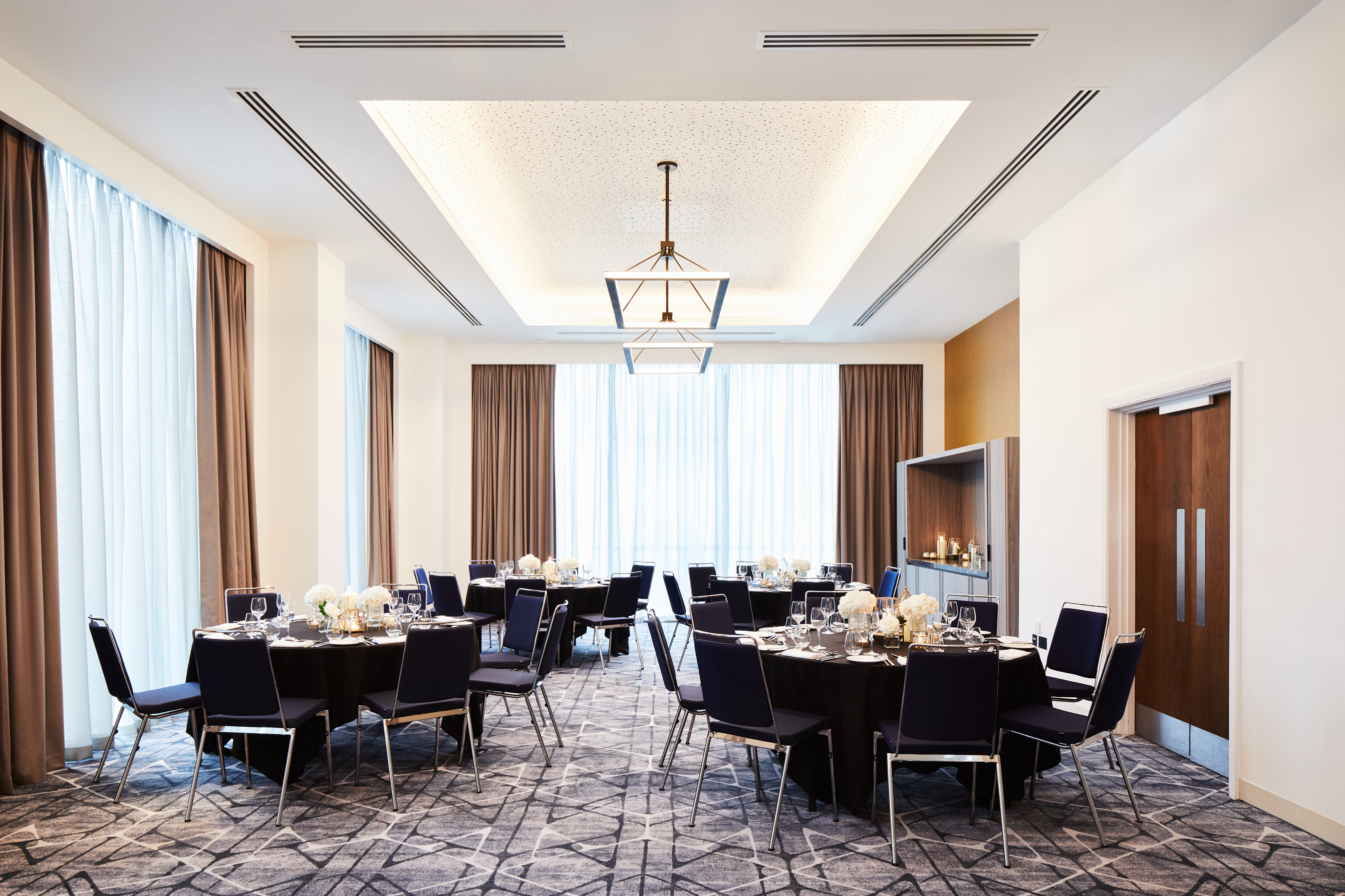 Robinson Room at Hyatt Regency Manchester, elegant event space for upscale meetings and gatherings.