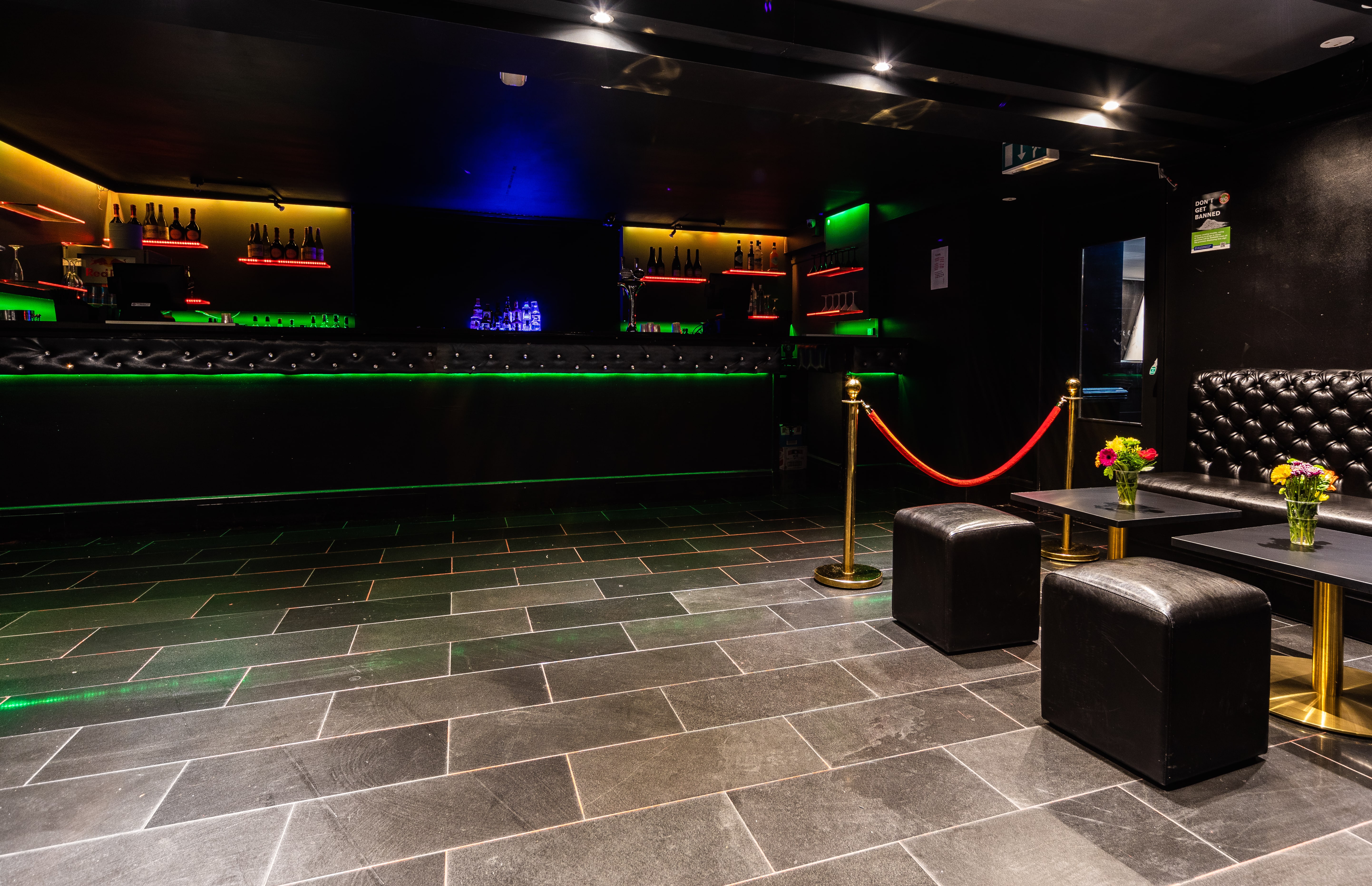 Sleek Small Club Room at Aura Tunbridge Wells, ideal for upscale cocktail receptions.