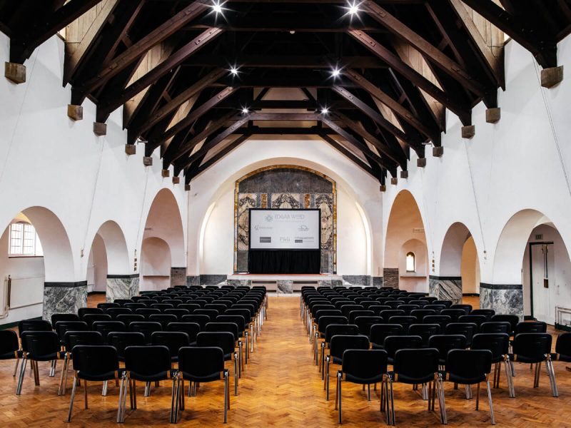 Daisy Bank Manor event venue with wooden beams, perfect for conferences and seminars.