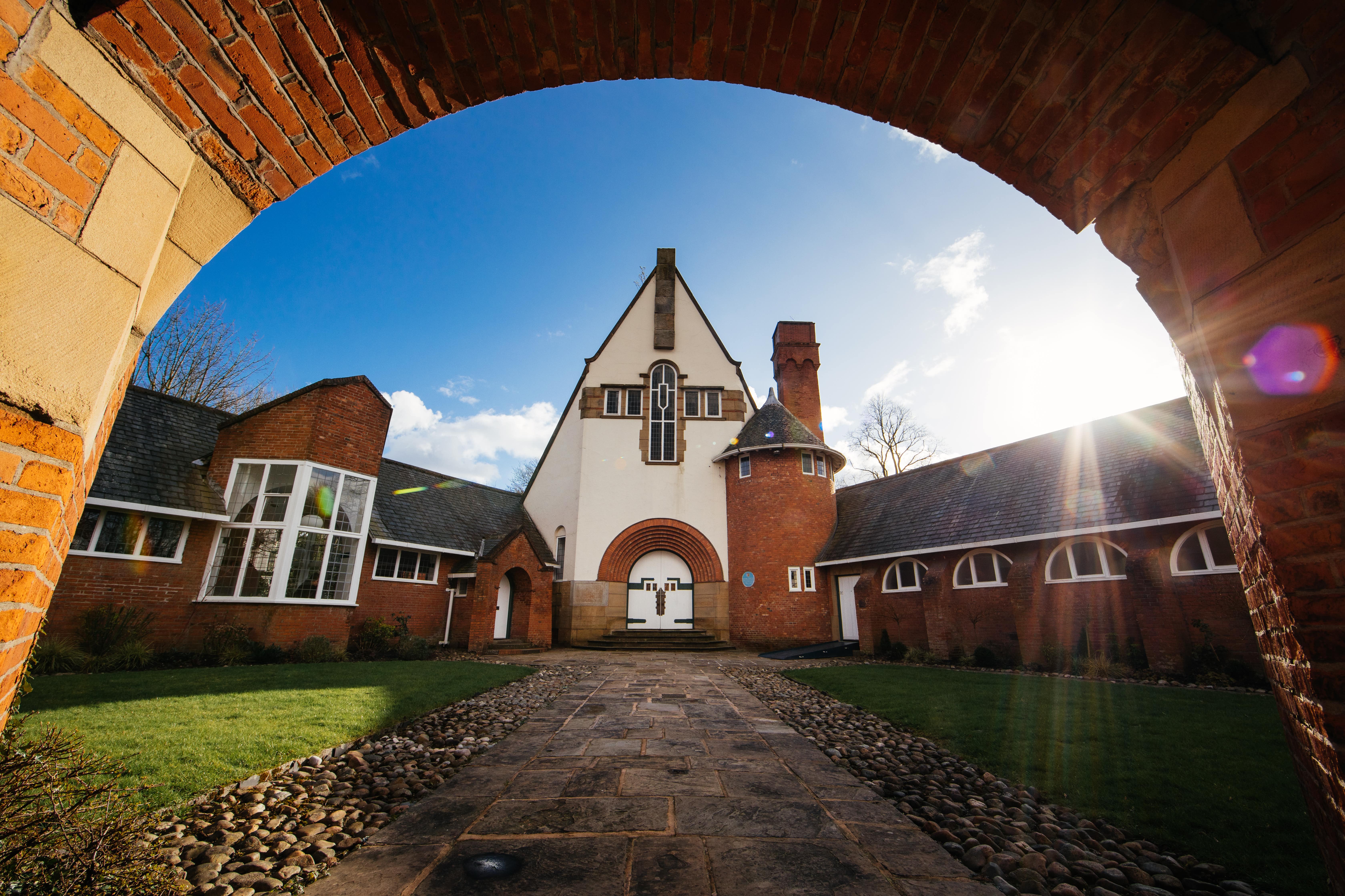 Daisy Bank Manor venue with unique architecture, perfect for weddings and corporate events.