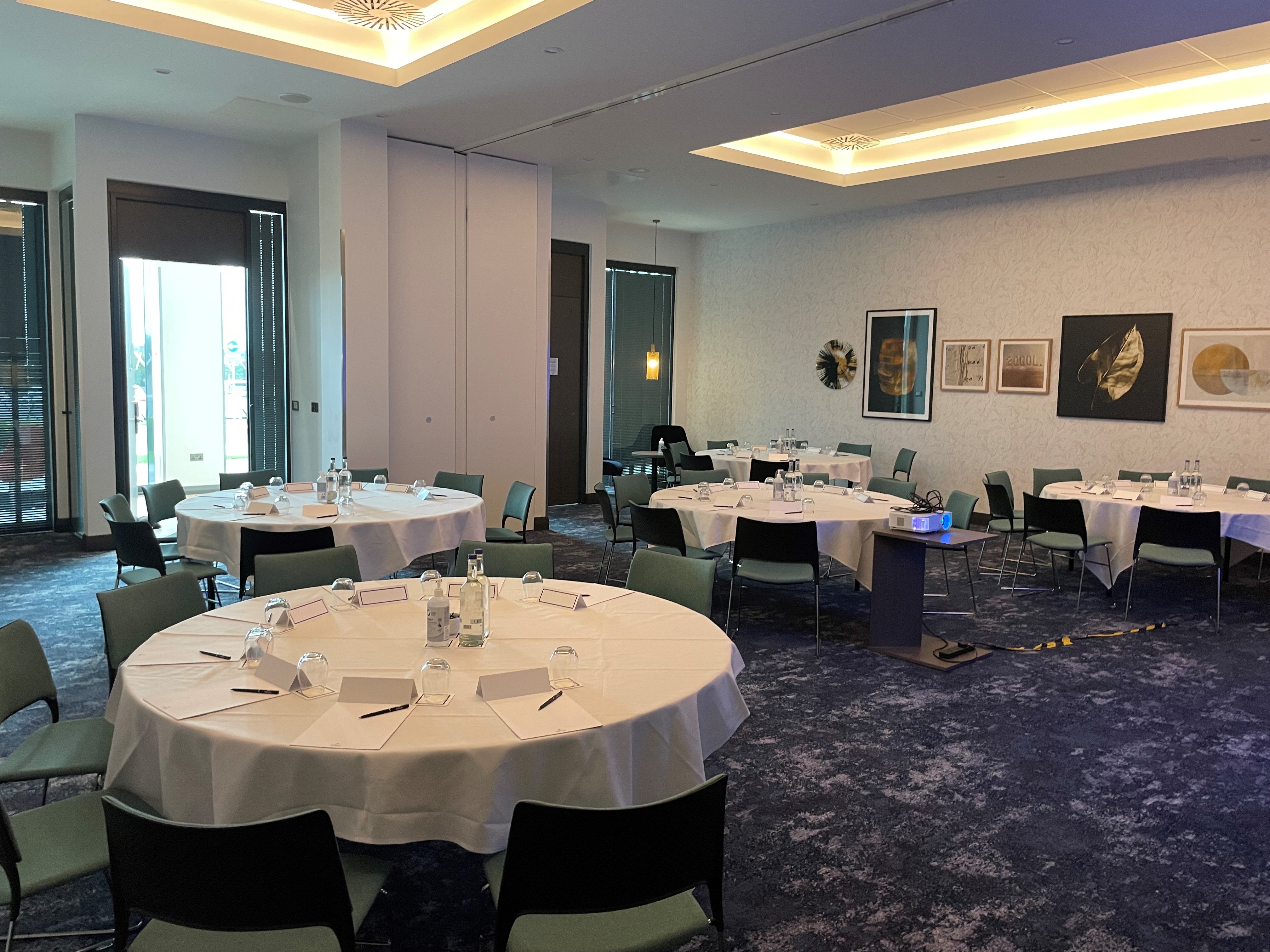 Bucksburn Suite at Hilton Aberdeen TECA, ideal for workshops and conferences.