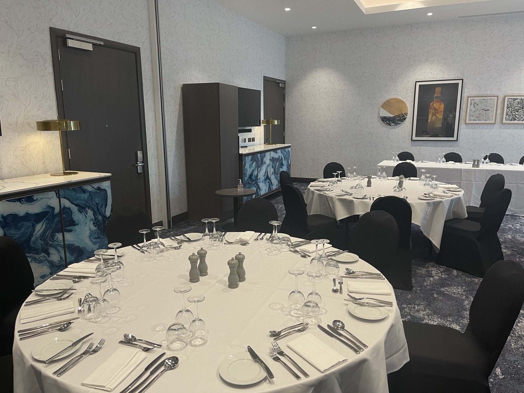 Bucksburn Suite at Hilton Aberdeen TECA, elegant event space for corporate gatherings.