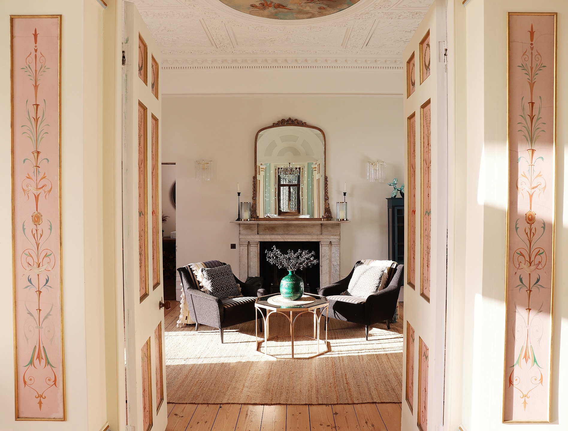 Luxury boardroom at The Location House, ideal for high-stakes meetings and VIP events.