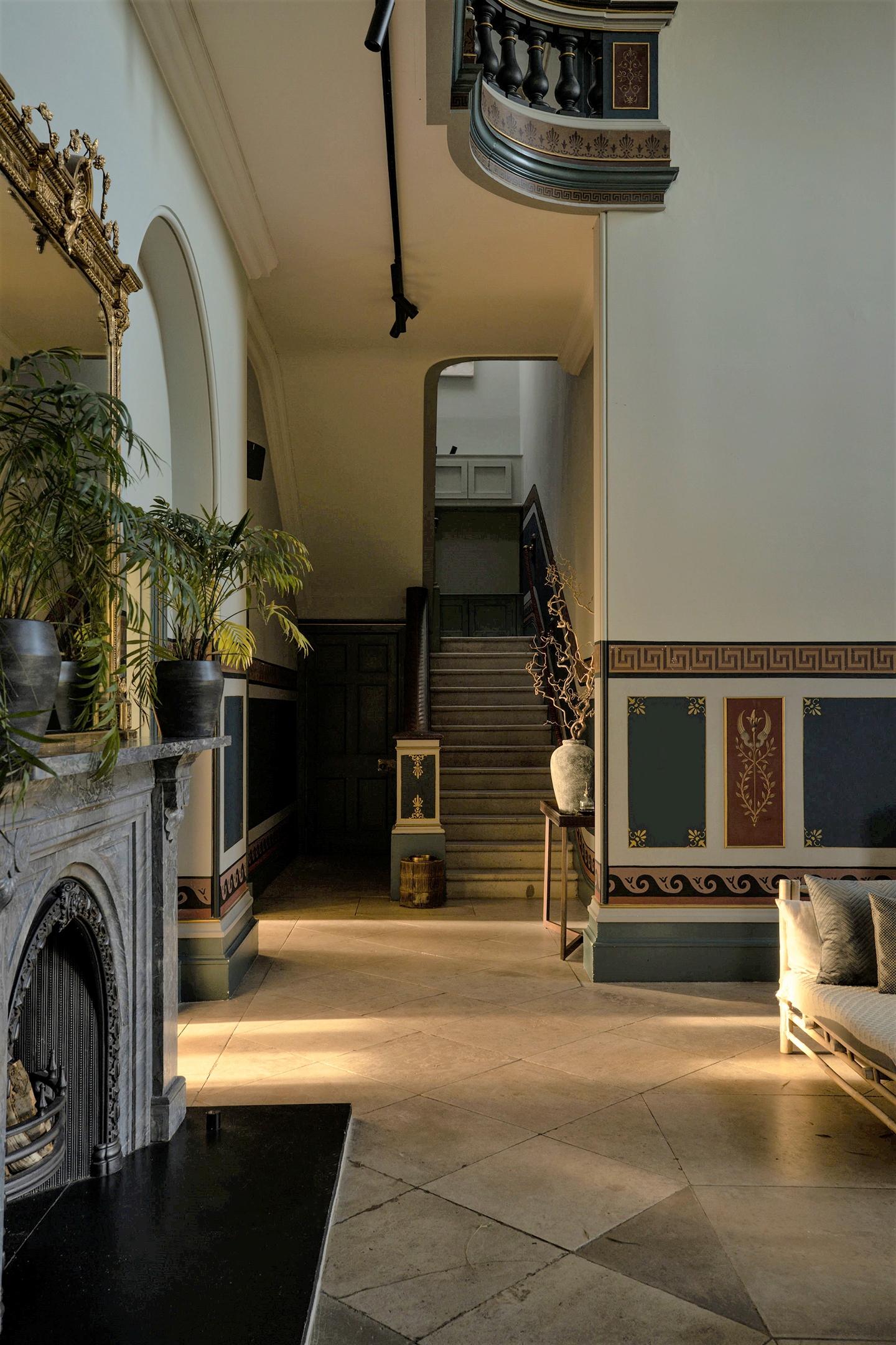 Elegant foyer at The Location House for high-end VIP events and intimate receptions.