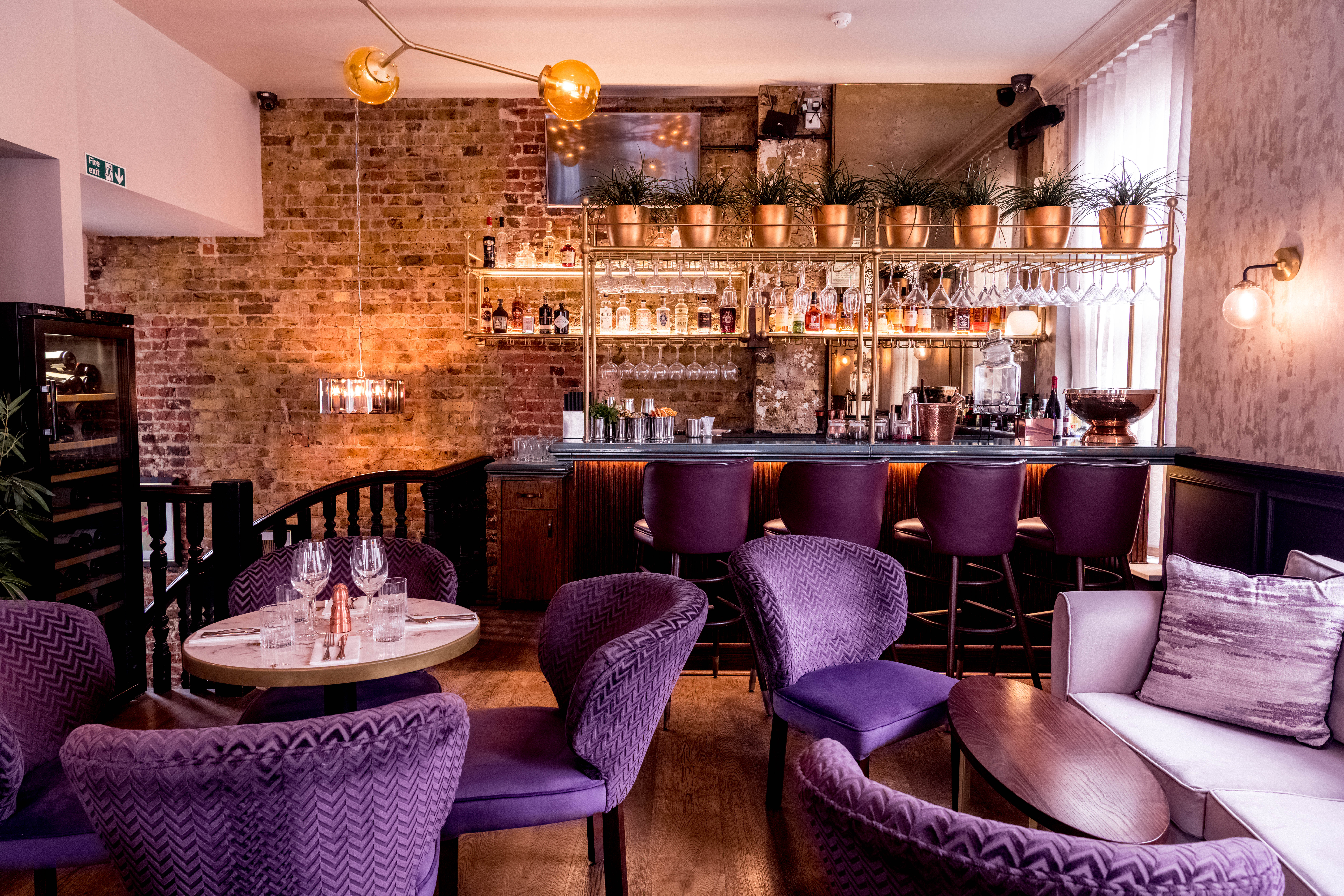 Stylish lounge with plush seating, ideal for networking events and intimate meetings.