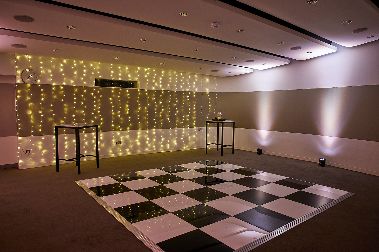 Wolfson Suite, dance floor, event venue