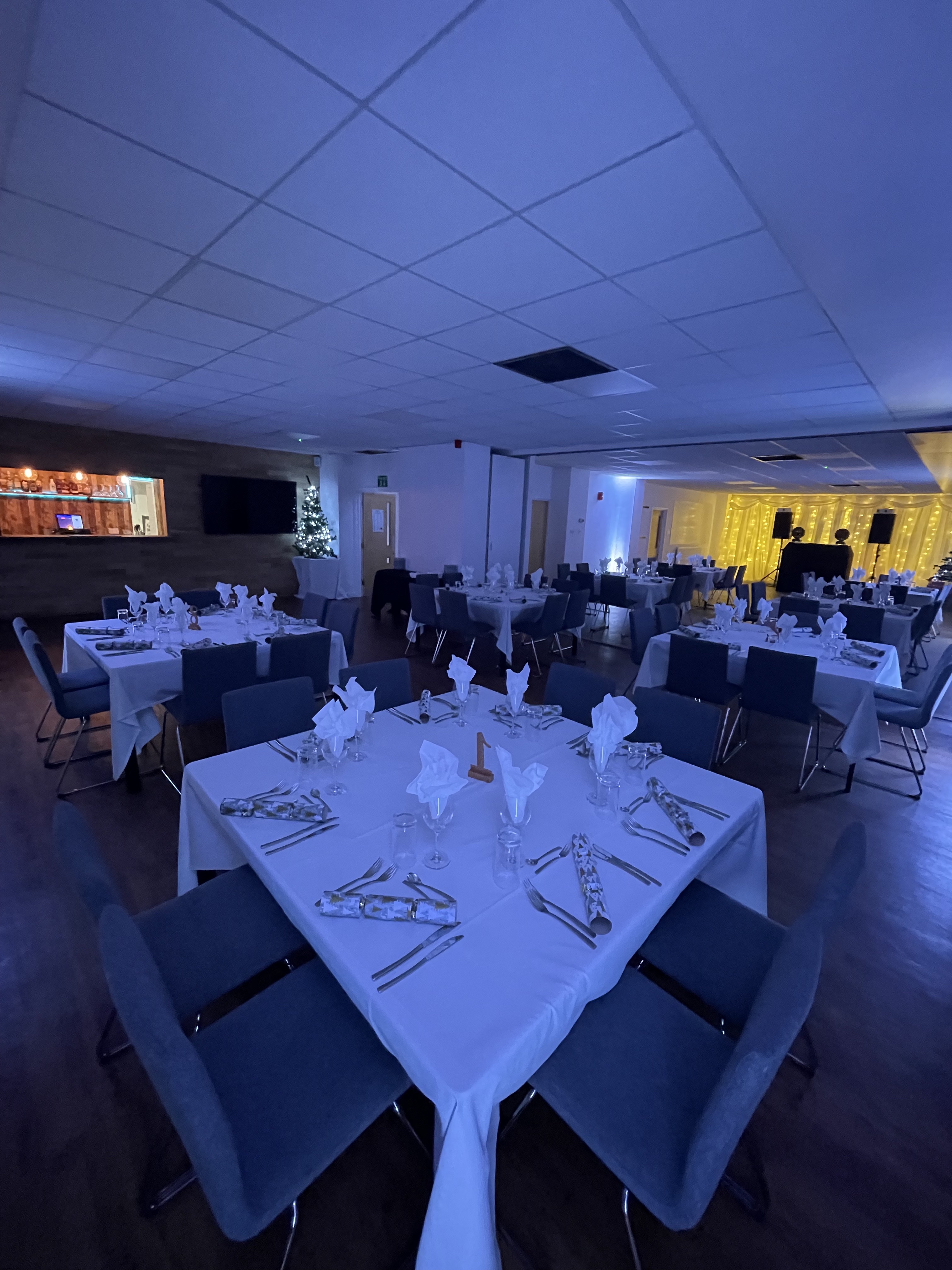 Elegant Waterside Suite event space in Northampton, perfect for corporate gatherings and celebrations.