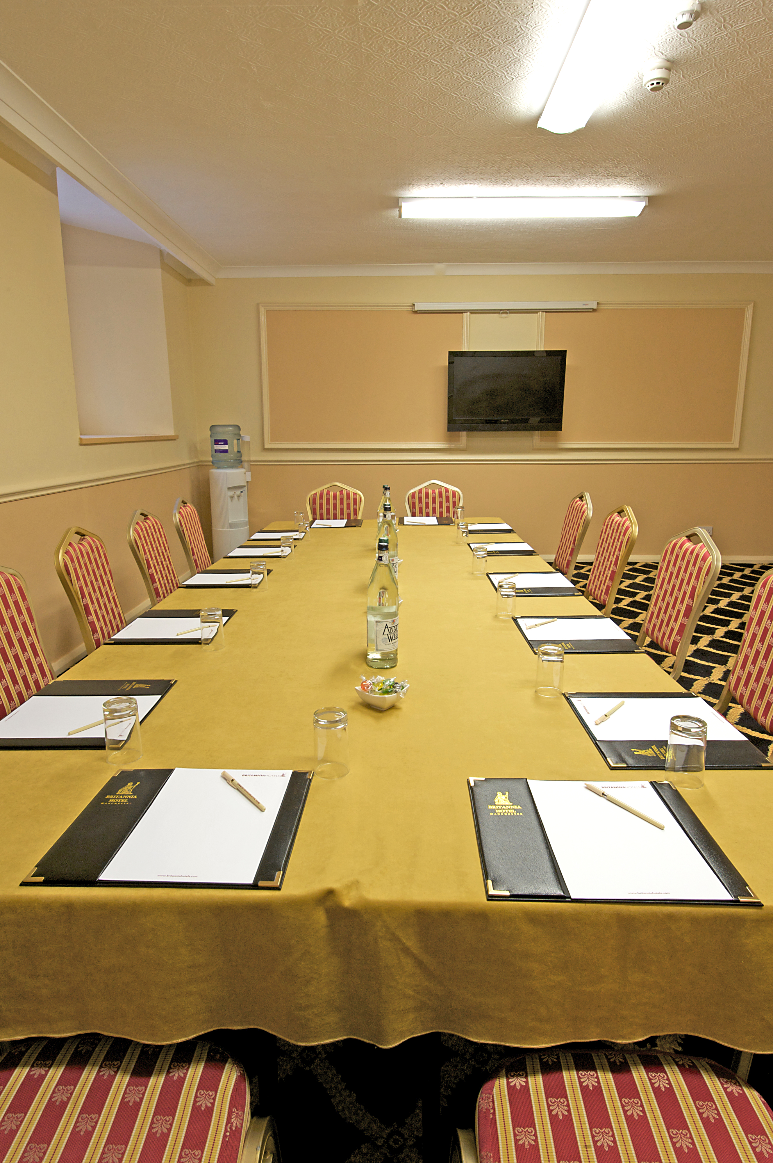 Piccadilly Suite meeting room at Britannia Hotel, ideal for conferences and presentations.