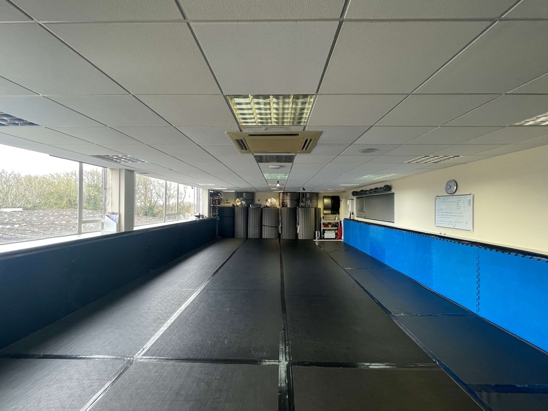 BJJ Studio Hire in High Barnet, spacious venue with padded flooring for events and workshops.