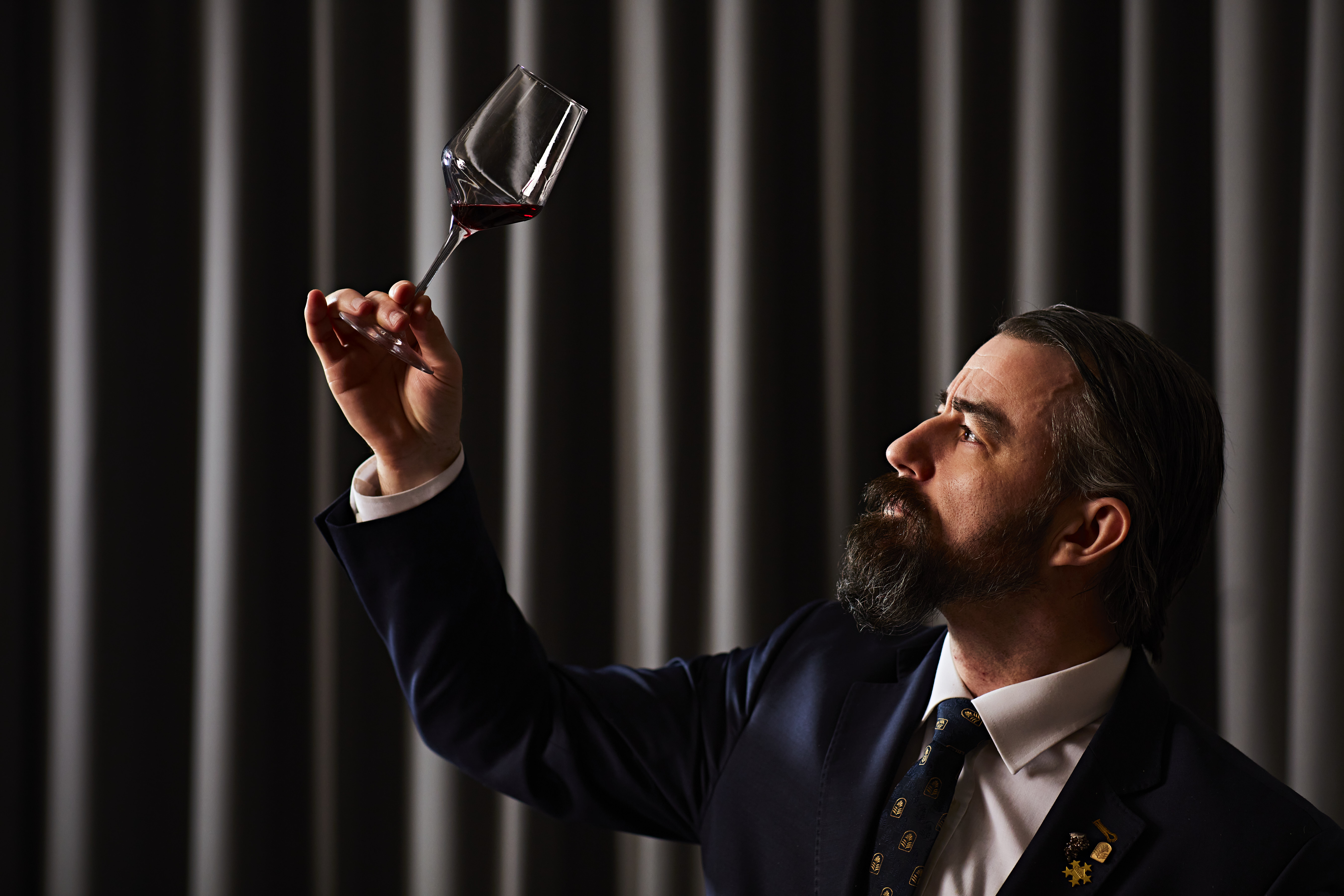 "Katong Private Dining Room wine tasting event with elegant ambiance for upscale gatherings."