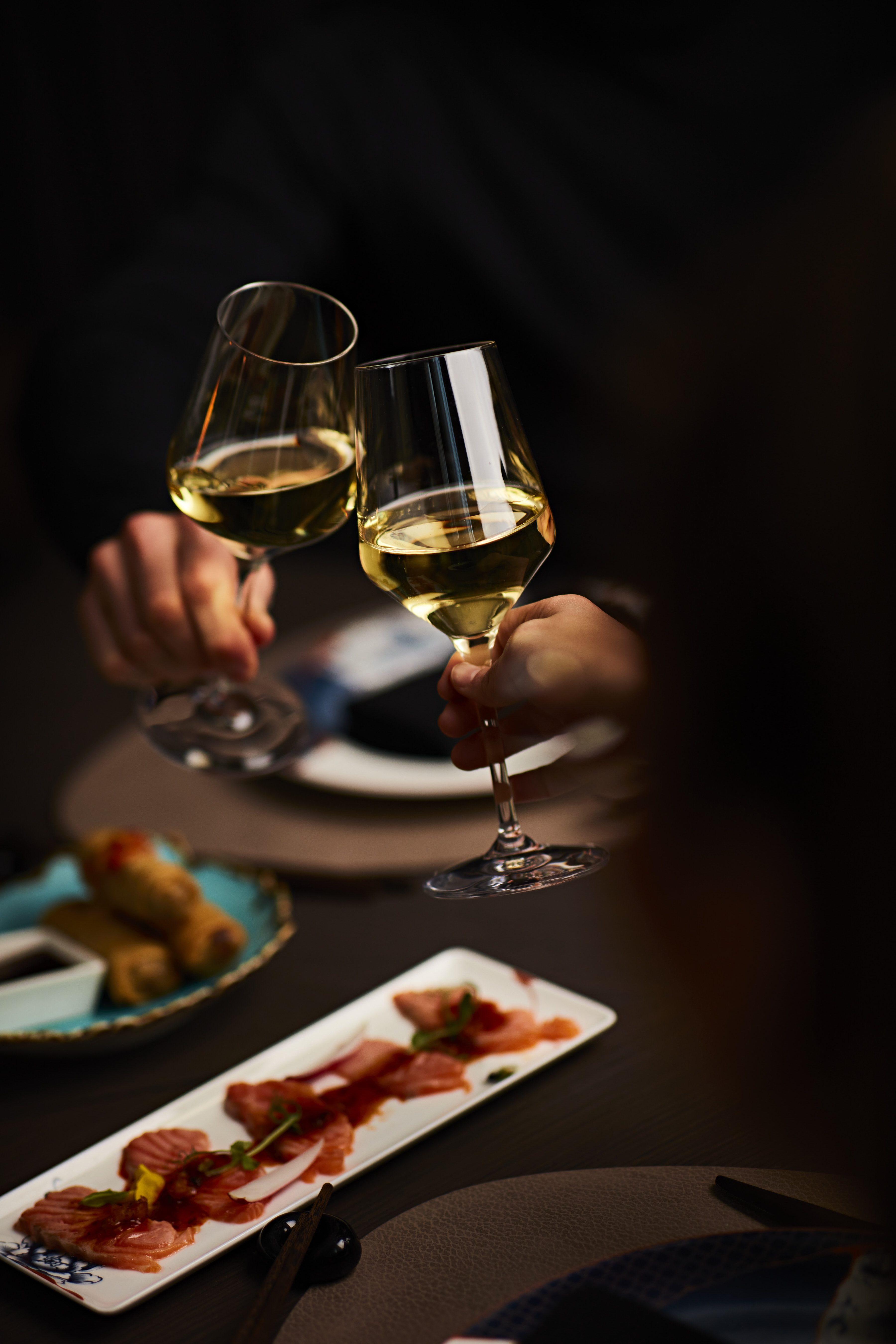 Elegant toast in Newton Private Dining Room, perfect for formal events and celebrations.