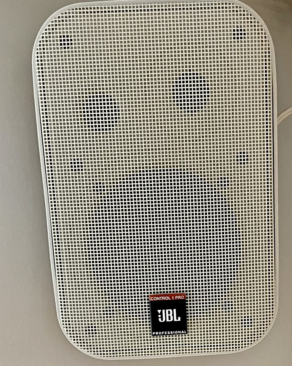 Ceiling speaker for clear audio in event spaces, enhancing engagement and communication.