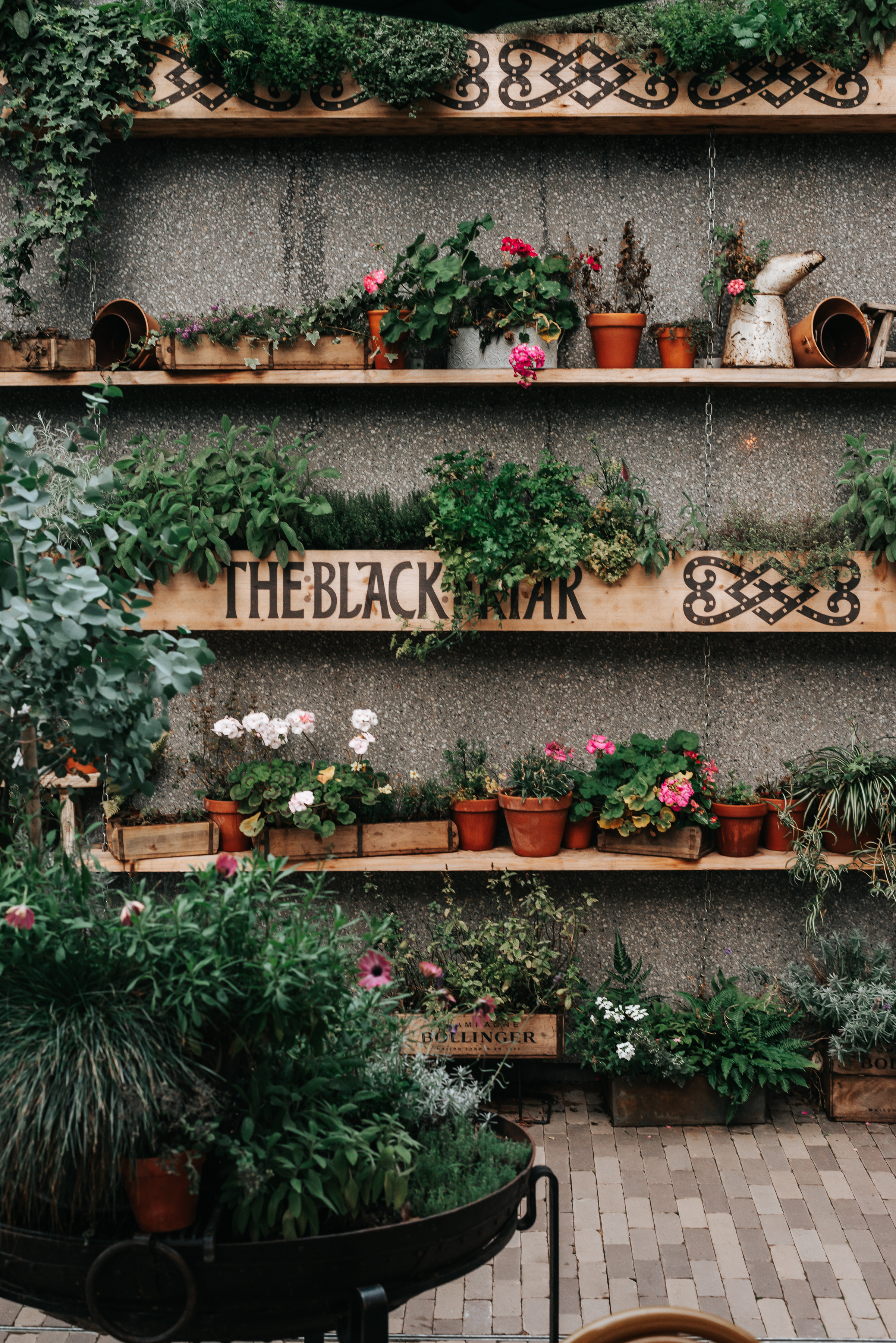 Black Friar Garden rustic event venue natural artisanal