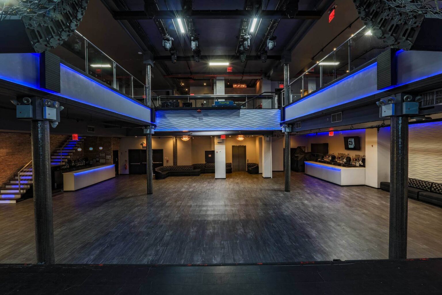 Main Floor Ballroom in HK Hall, versatile event space for corporate meetings and receptions.