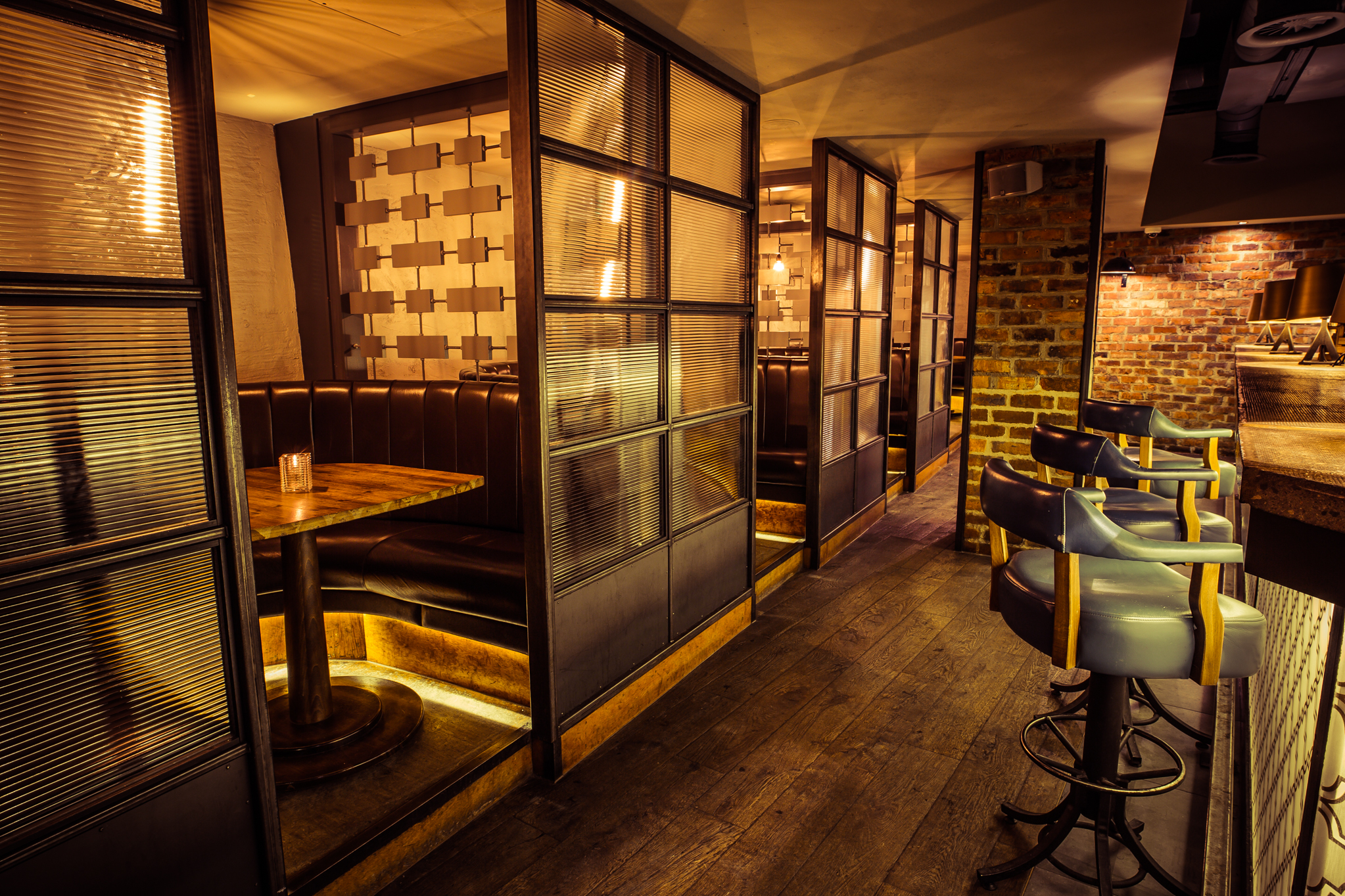 Stylish venue in Basement at Forge, perfect for intimate meetings and networking events.