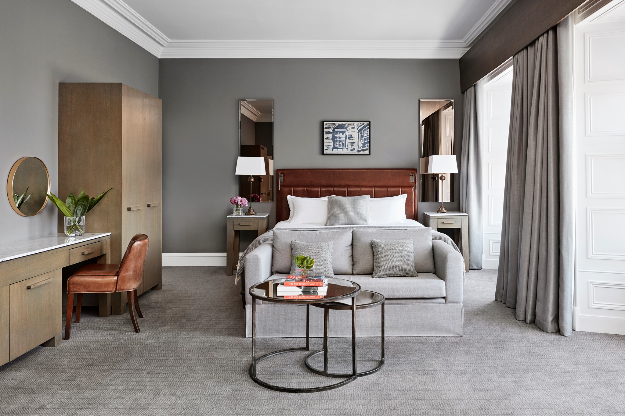 Monte Carlo Suite at Kimpton Blythswood Square, modern hotel room for conferences and meetings.