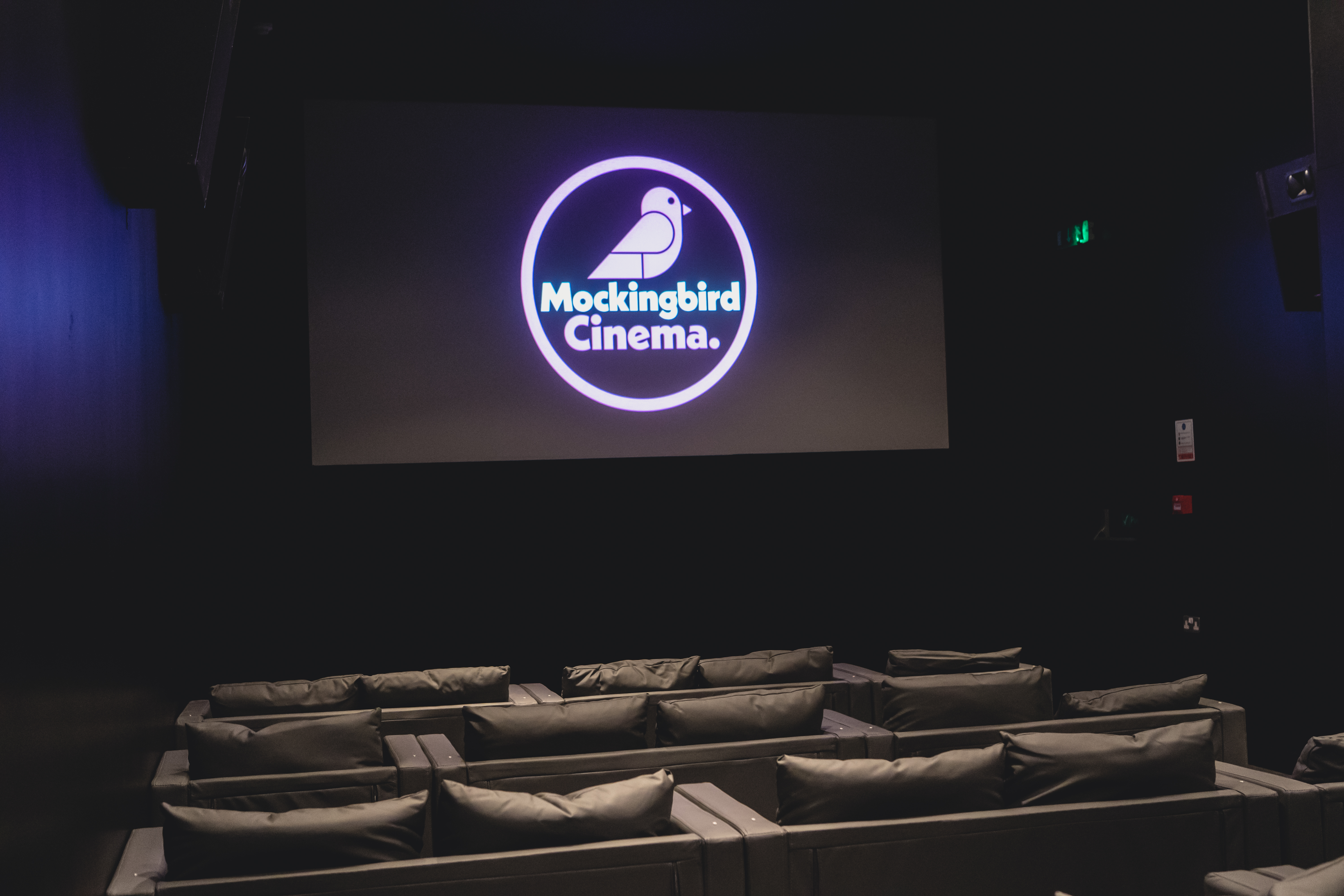 Modern cinema with plush seating, ideal for private screenings and corporate events.