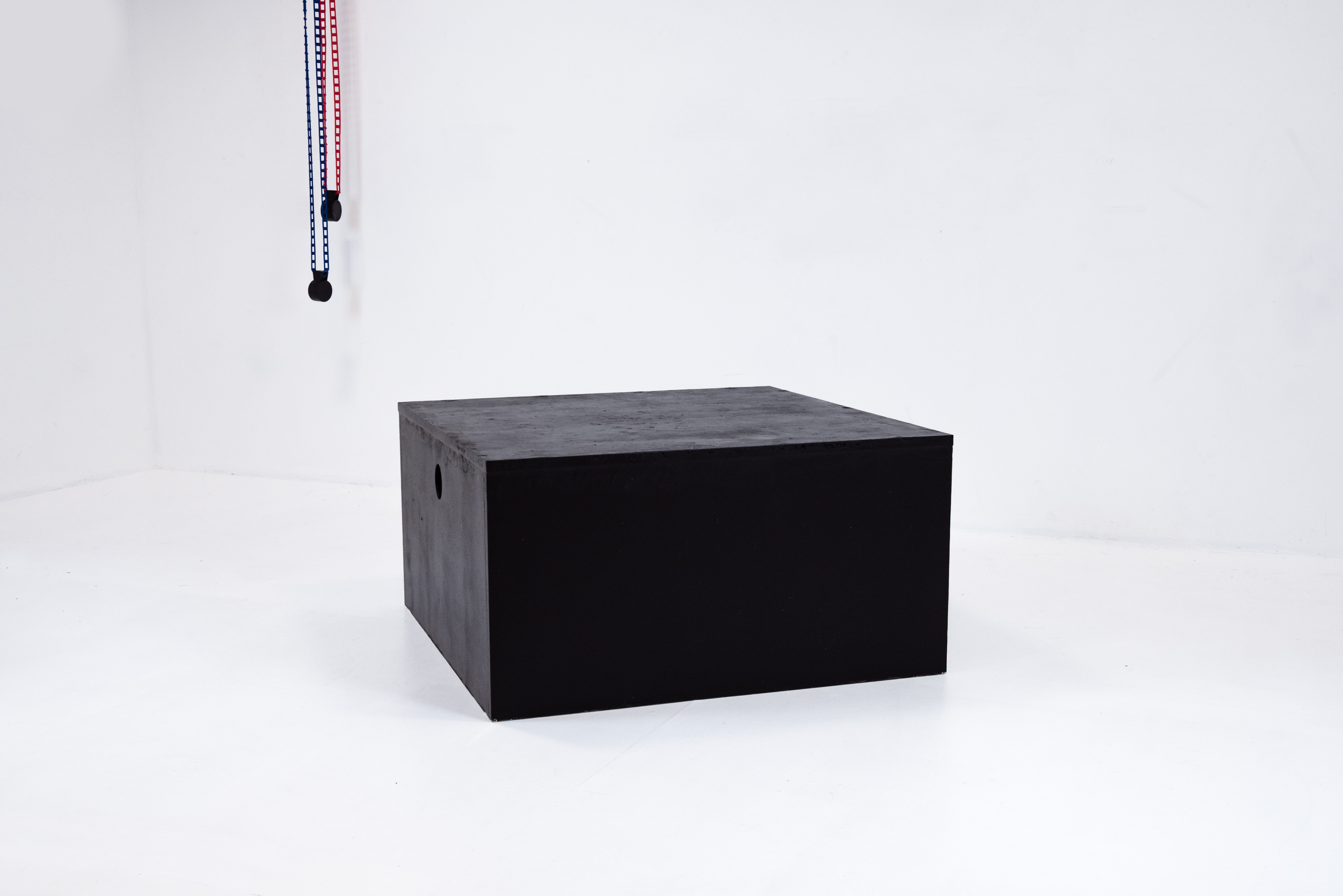 Minimalist black box studio in SE London for versatile events and product launches.