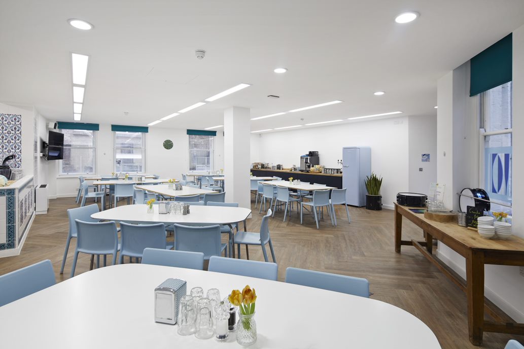 Modern meeting space in Wallacespace Covent Garden, ideal for workshops and networking.