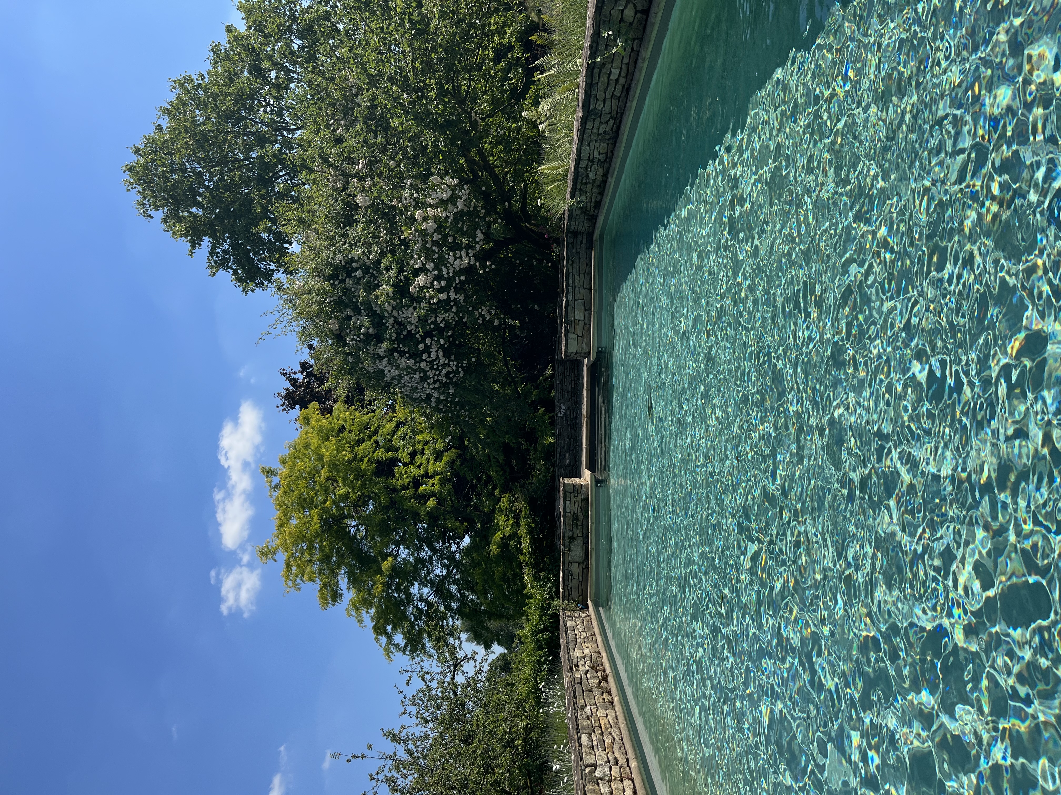 Serene outdoor pool at Church Farm Estate, perfect for events and gatherings.