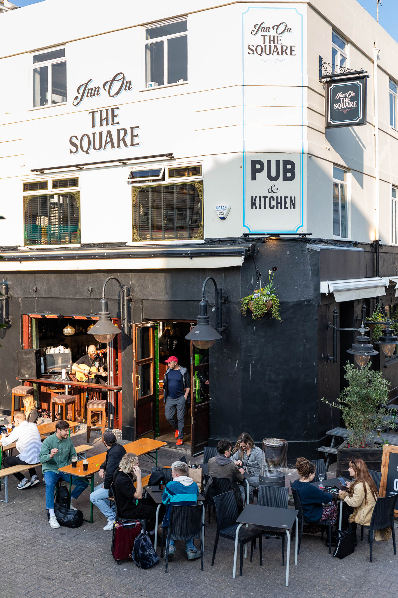 Vibrant Function Room at Inn on the Square for casual networking and social events.