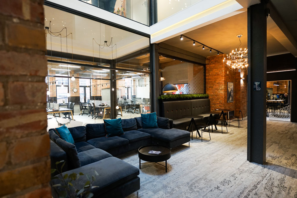 Modern Meeting Room 3 in Colony Jactin House, ideal for workshops and networking events.