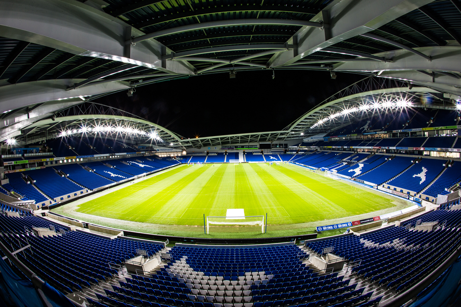 Mayo Wynne Baxter Lounge at American Express Stadium, ideal for corporate events and gatherings.