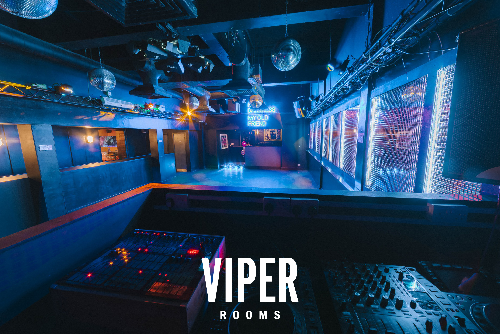 Viper Rooms Harrogate: modern event space with sleek design for corporate events and parties.