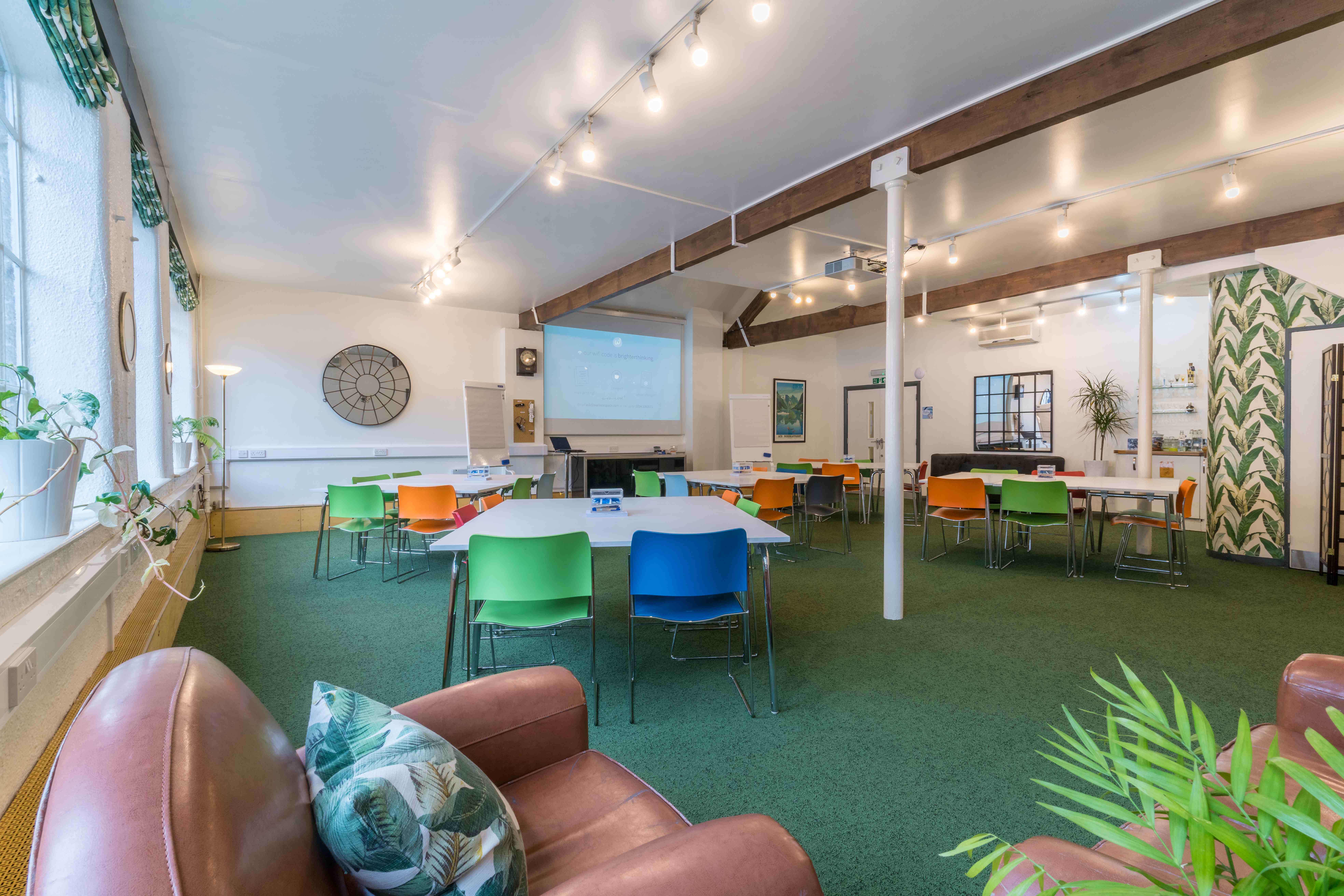 Versatile Clipper Room at Wallacespace St Pancras, perfect for meetings and workshops.