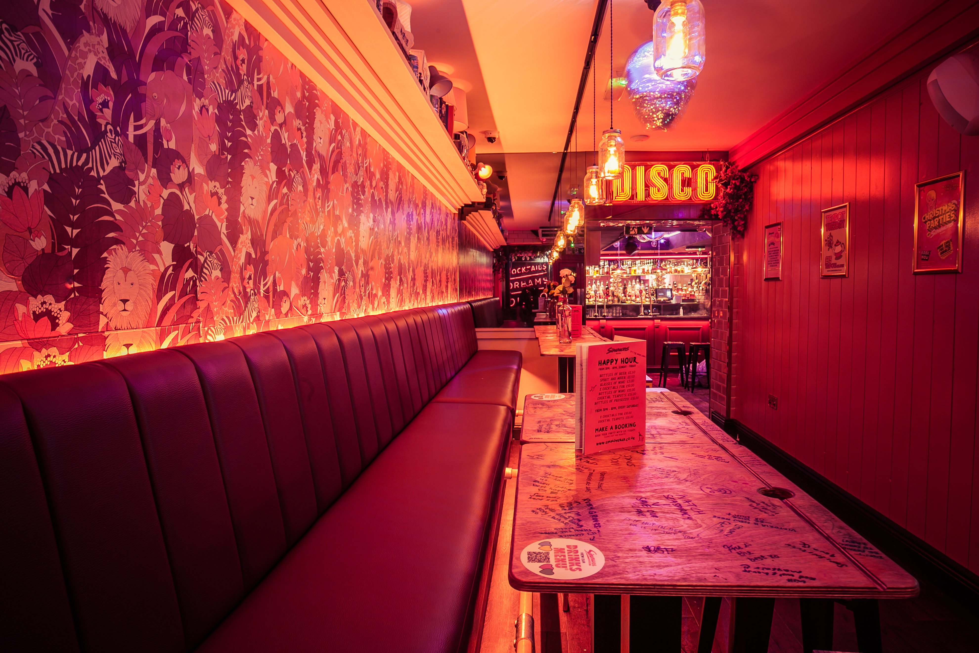 Retro-themed venue hire for casual meetings and team-building events in Tottenham Court Road.