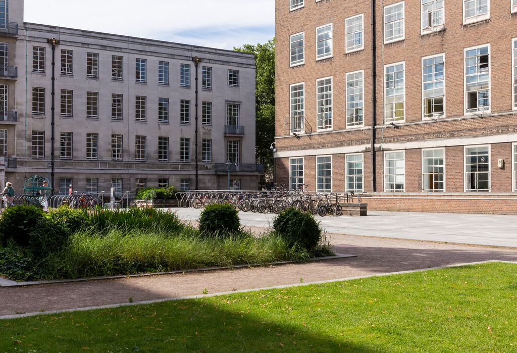 Torrington Square at University of London, ideal for networking events and conferences.