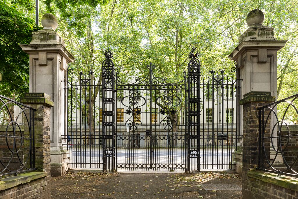 London University Sunken Garden historic event entrance gala