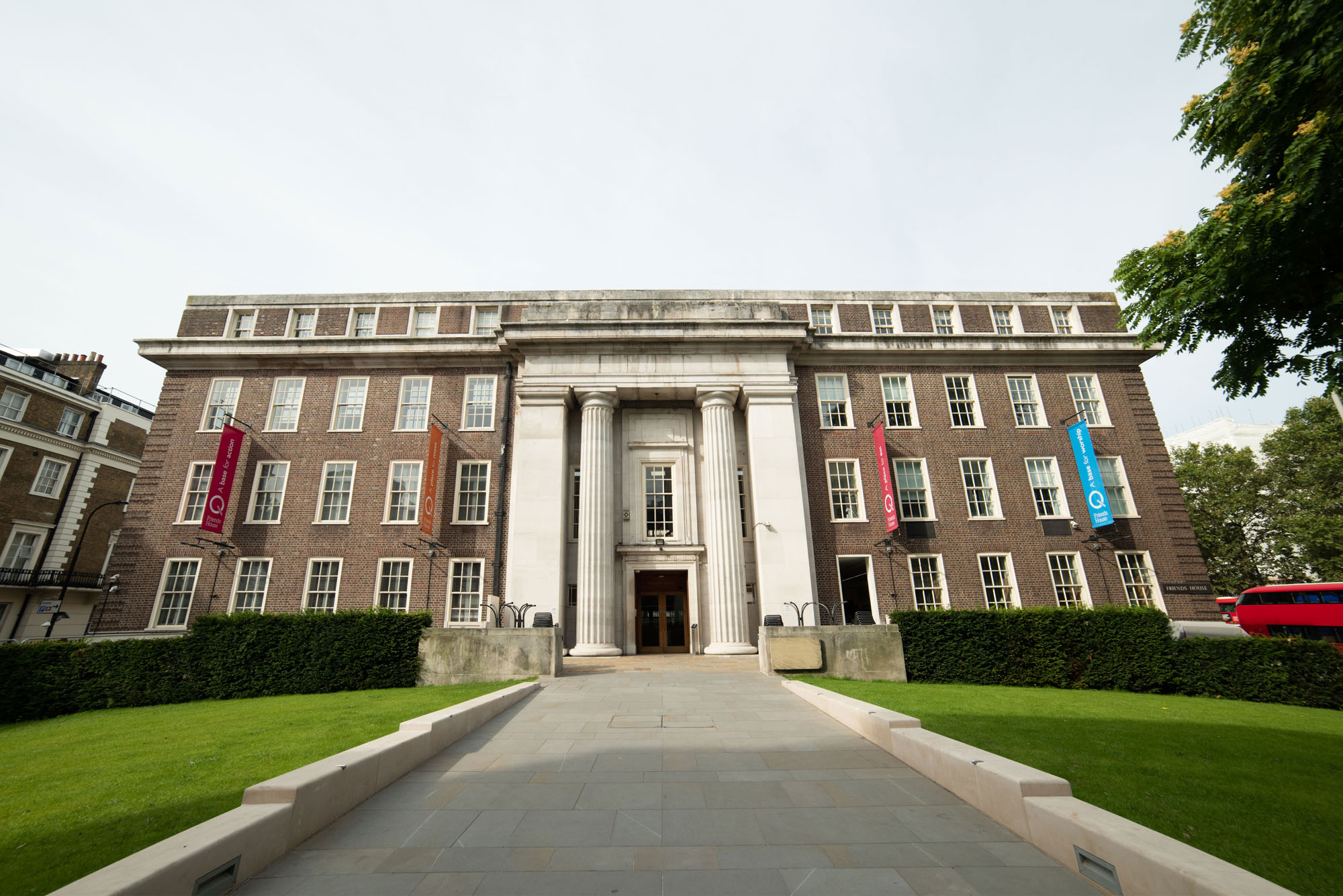 Marjorie Sykes at Friends House, a grand venue for corporate events and meetings.