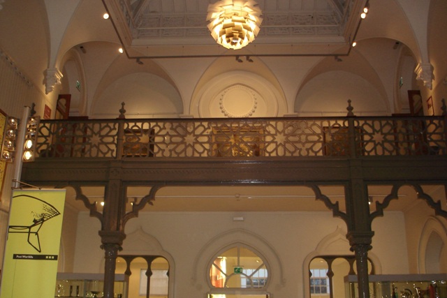 Brighton Museum & Art Gallery with elegant balcony, ideal for upscale events and gatherings.